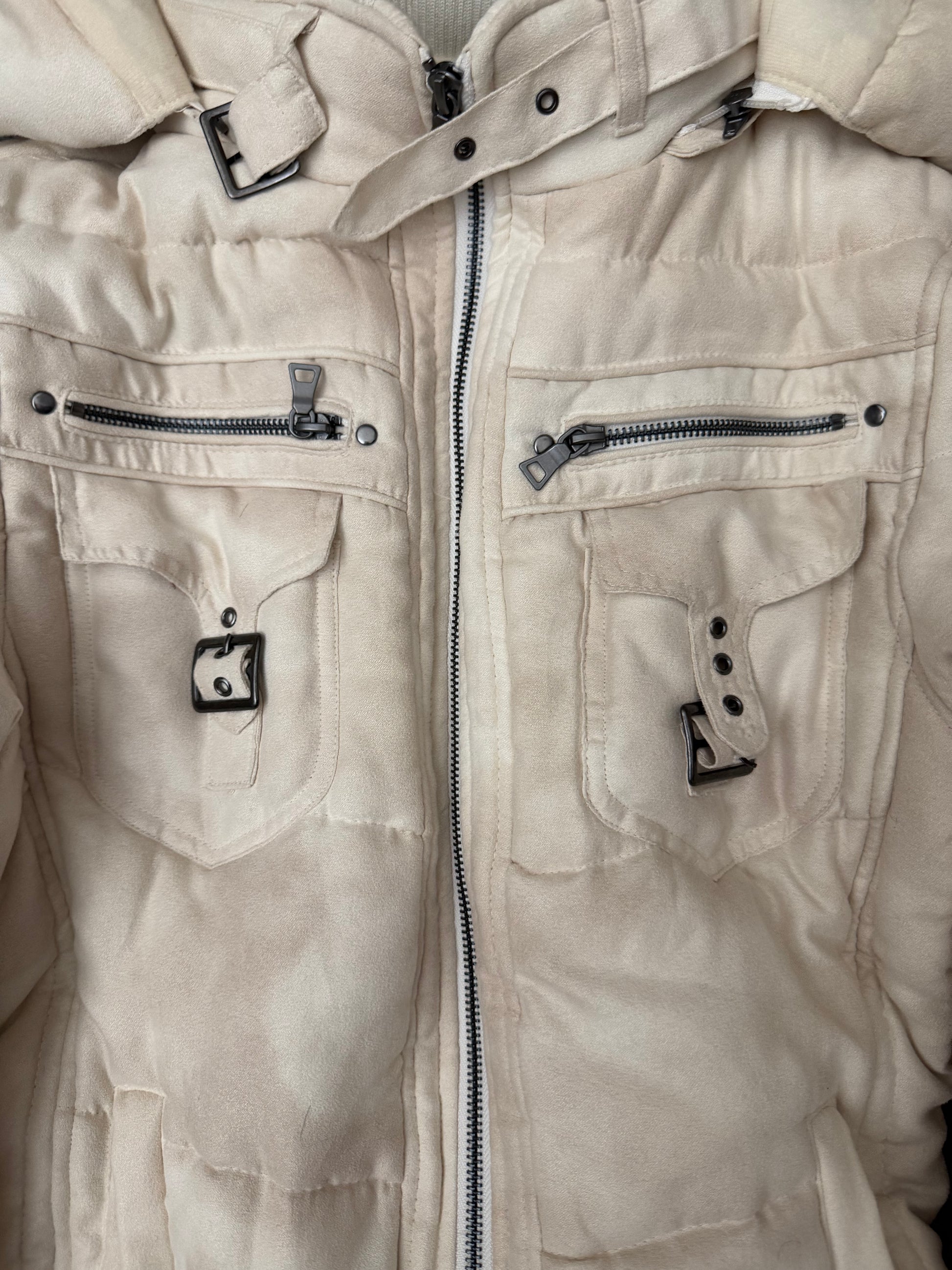 In The Attic Detachable Hood Puffer Jacket