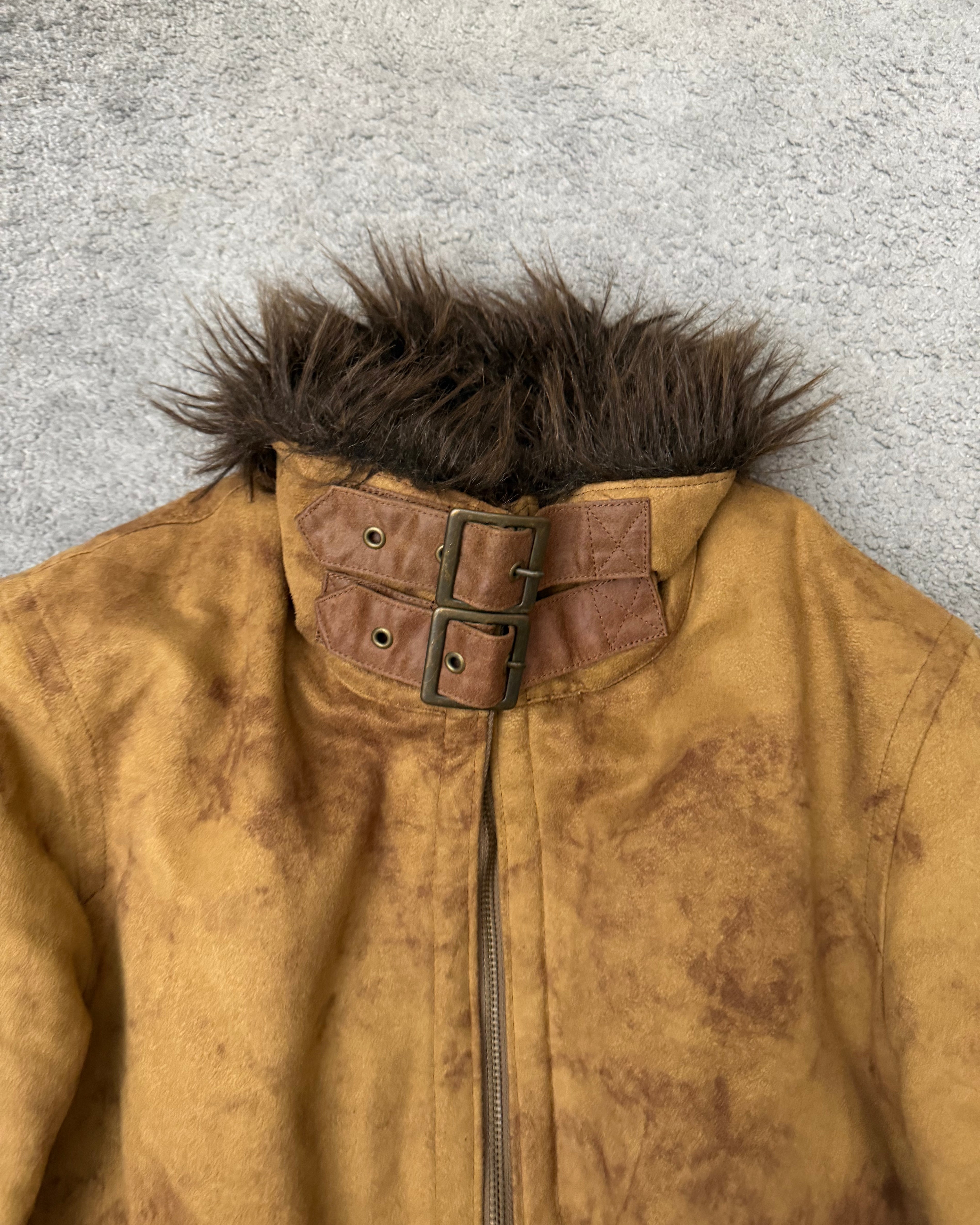 Tornado Mart Suede Fur Jacket