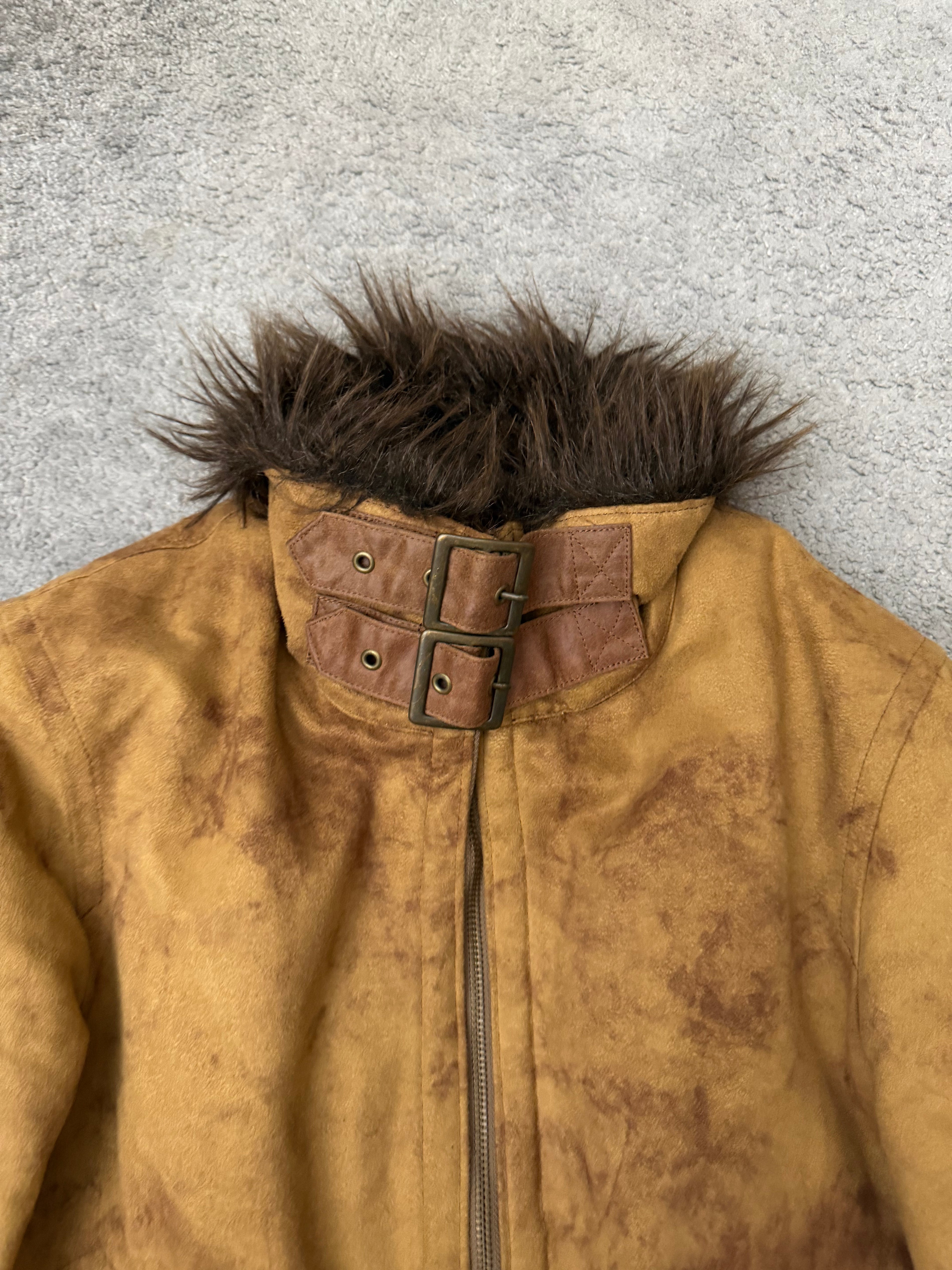 Tornado Mart Suede Fur Jacket