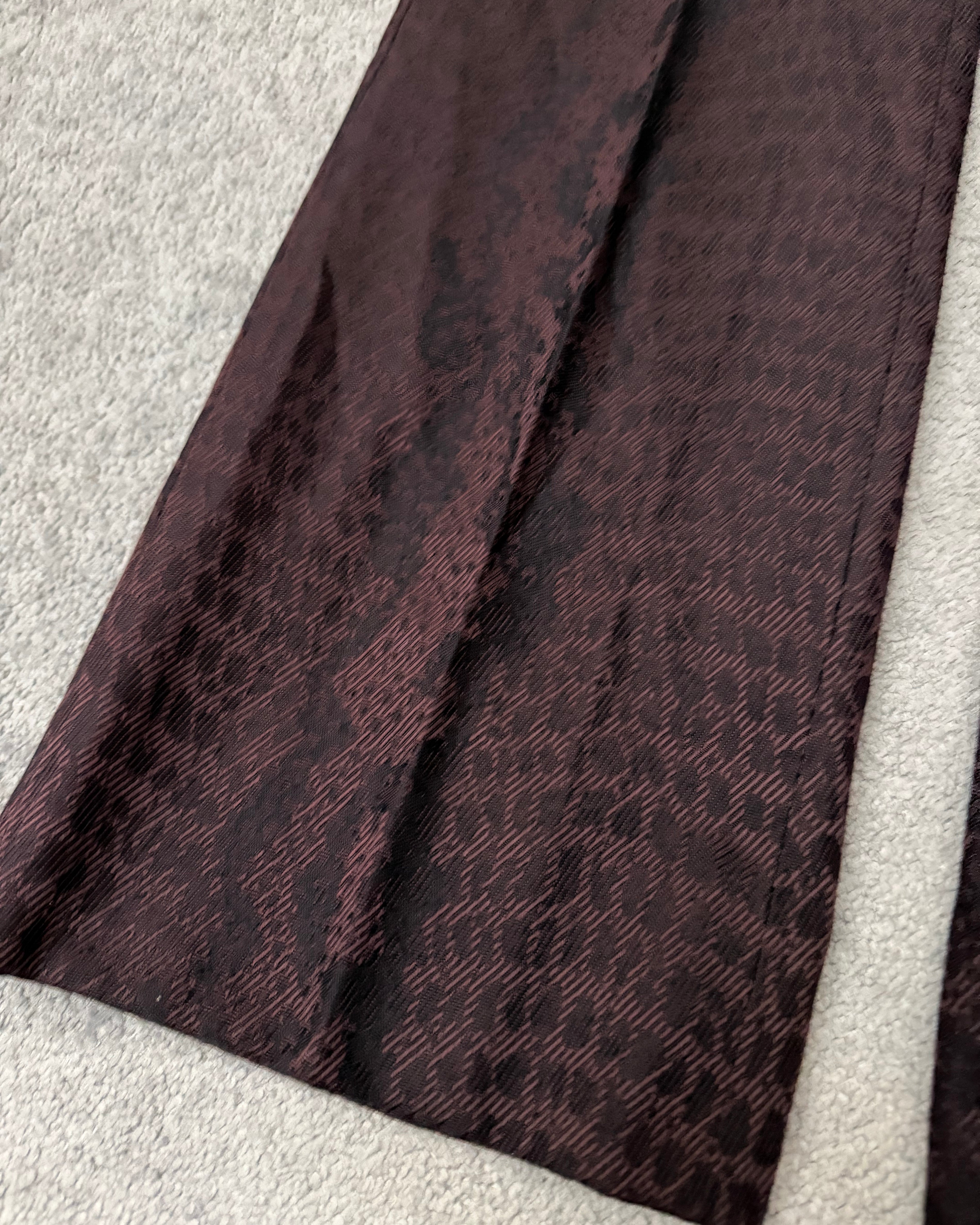 Tornado Mart Python Flared Pants