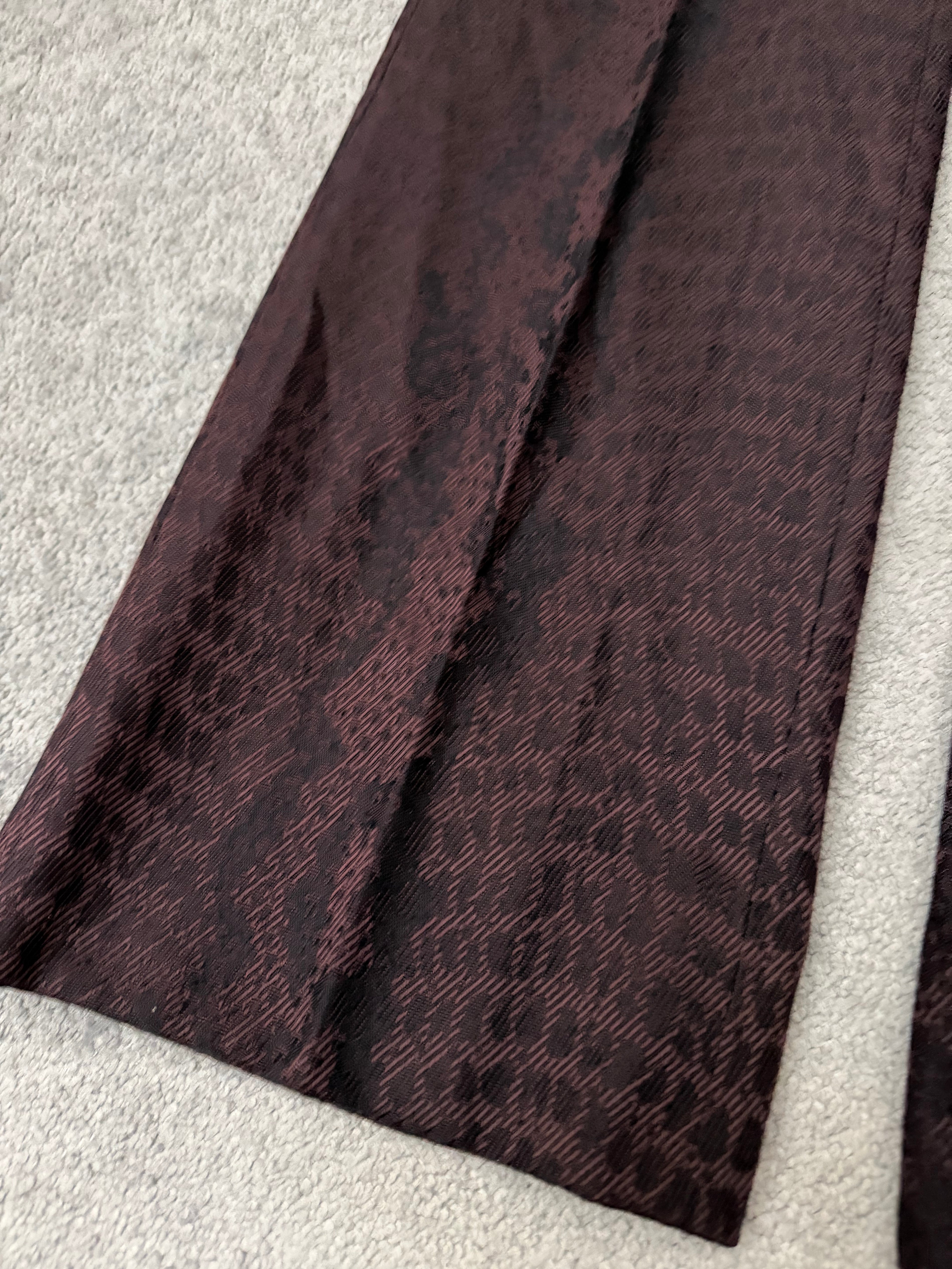Tornado Mart Python Flared Pants