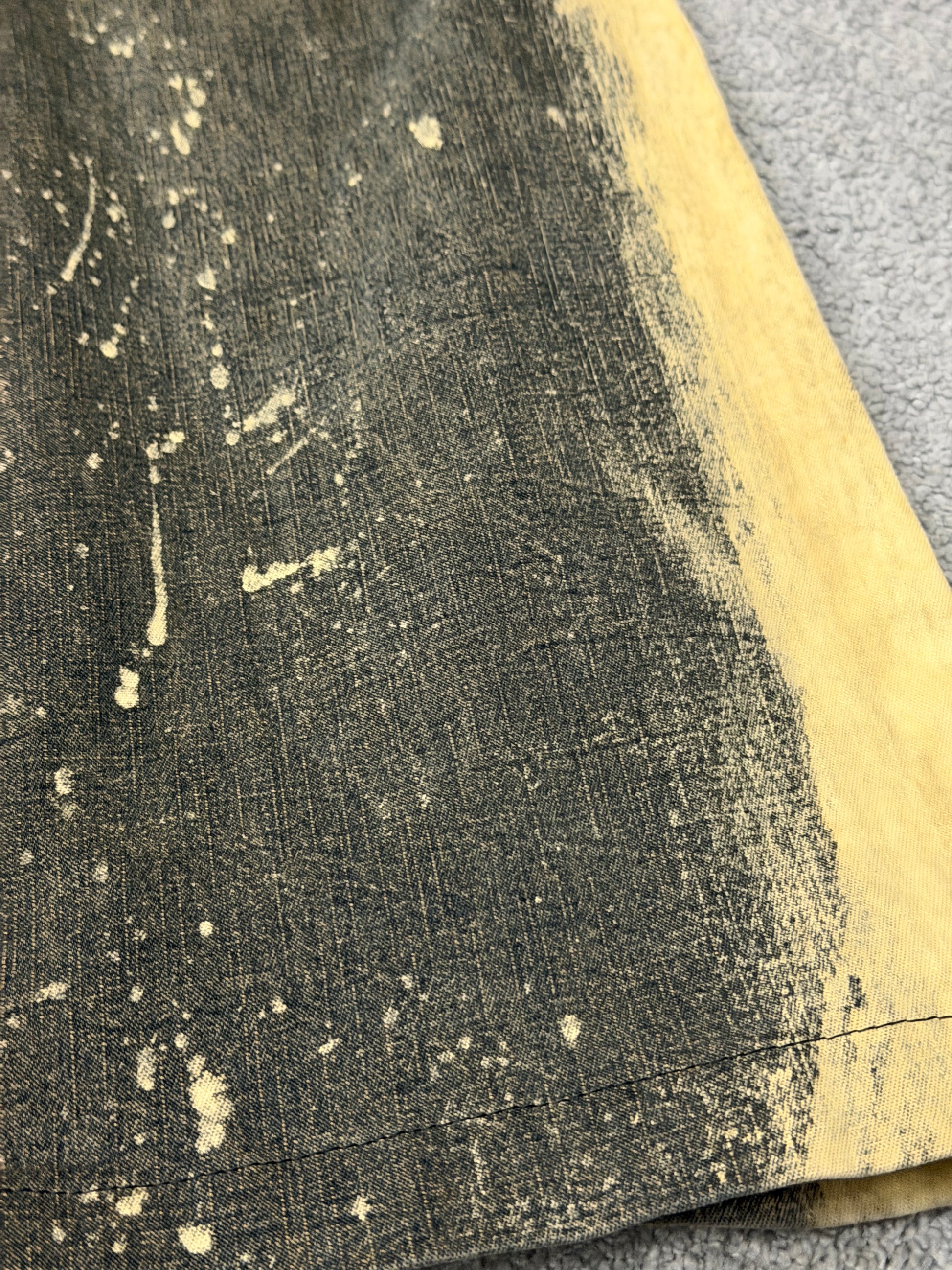 Tornado Mart Smeared Flared Pants