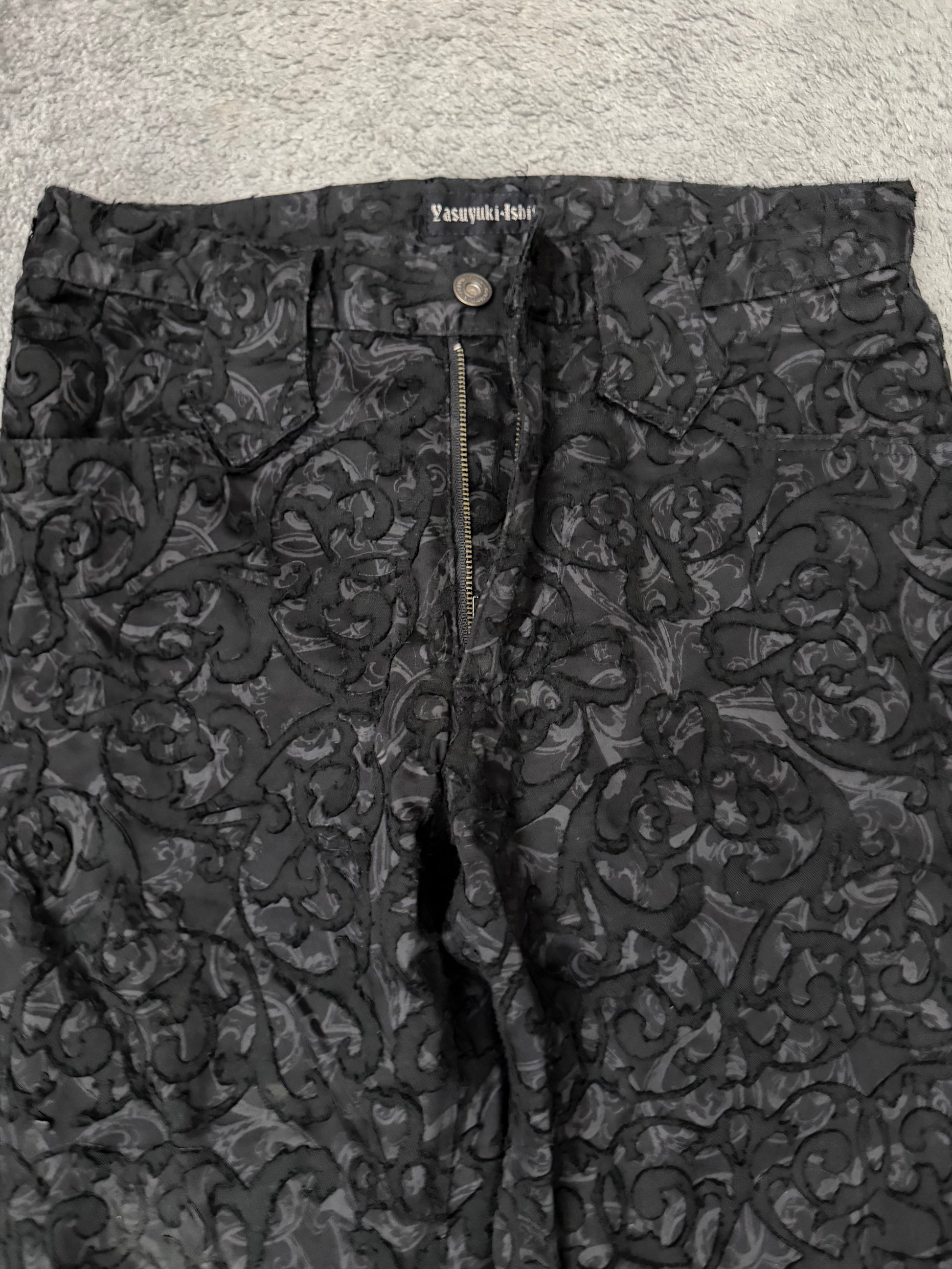 Yasuyuki Ishii Tribal Flared Pants