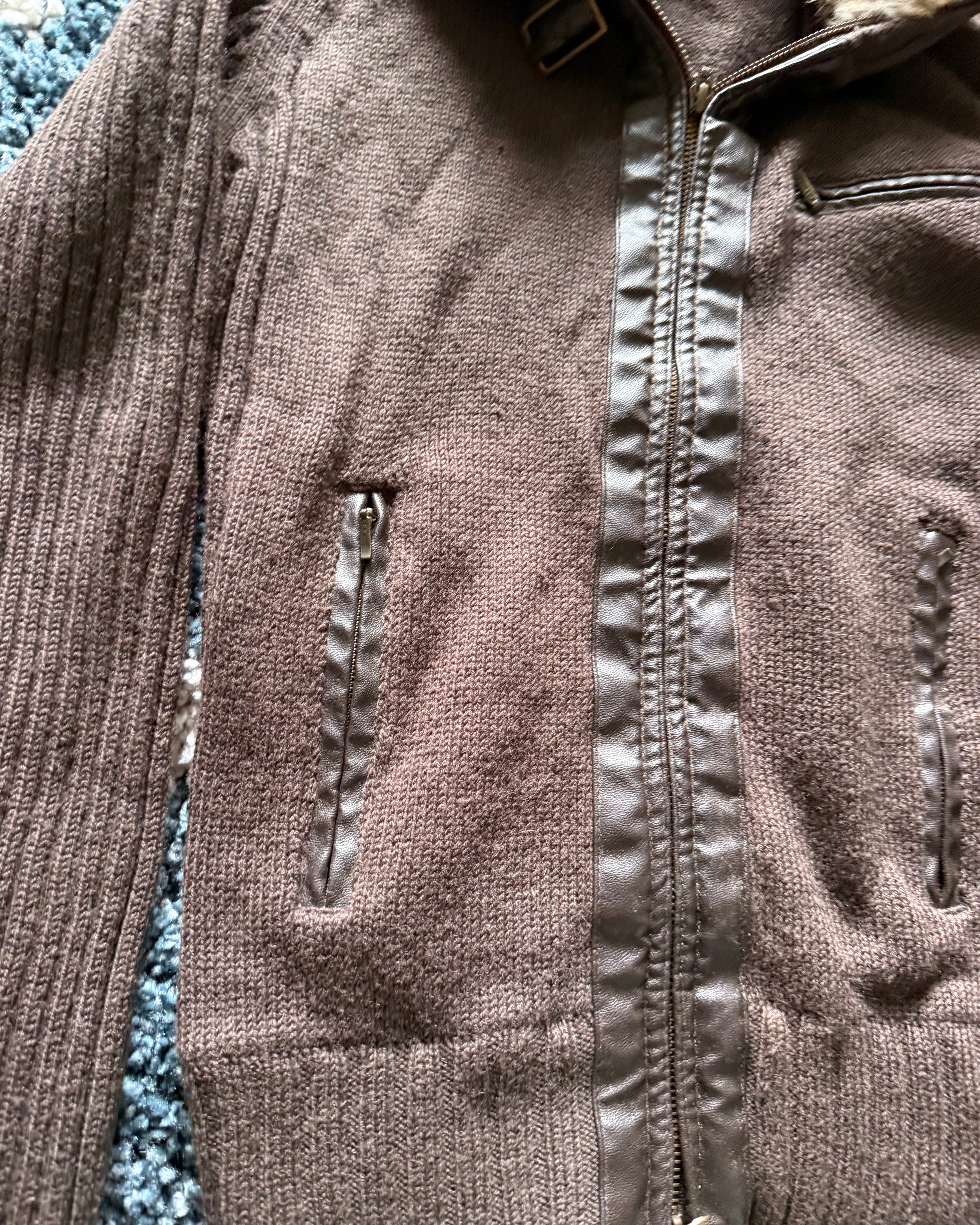 Tornado Mart Detachable Rabbit Fur Knit