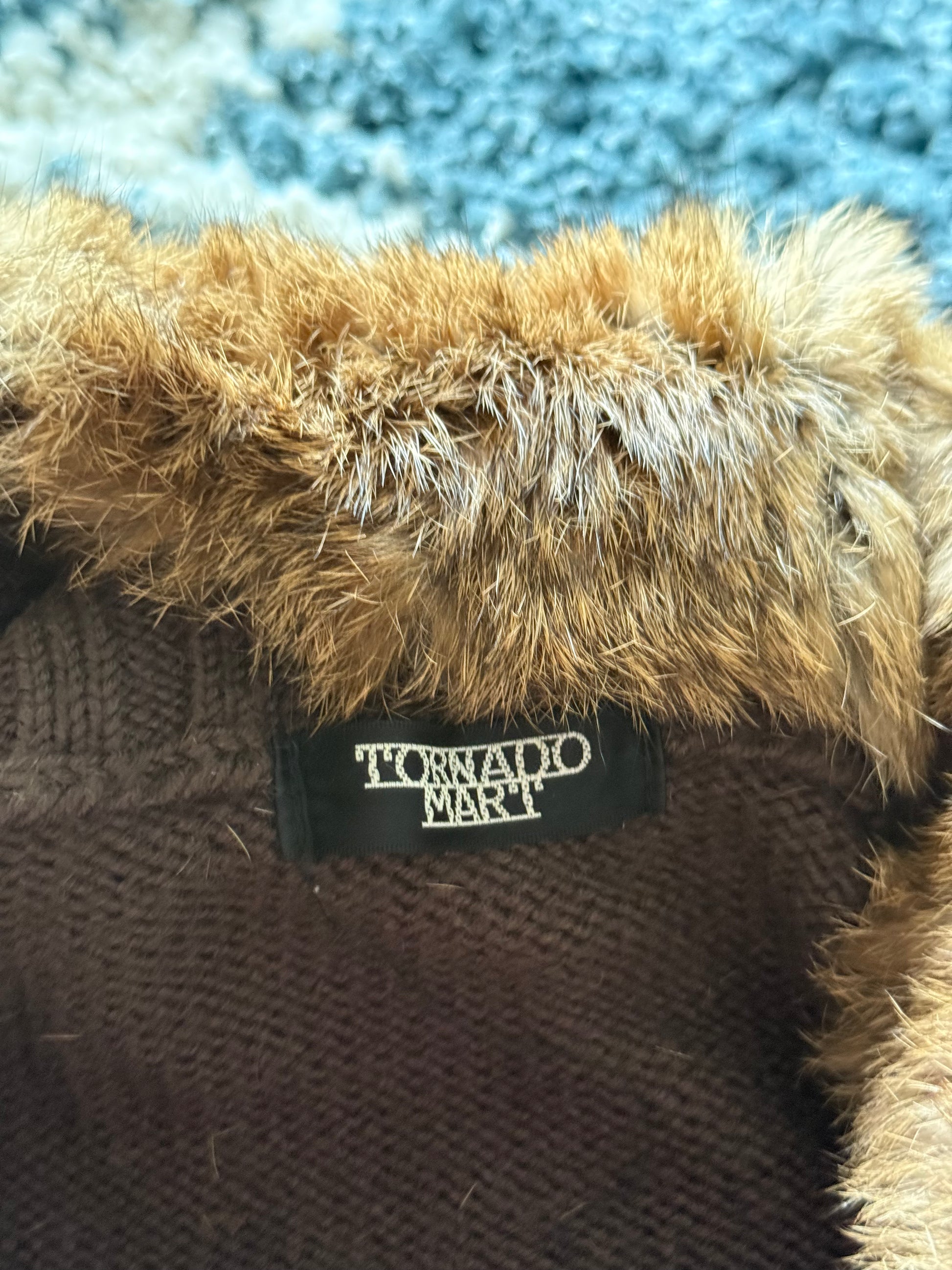 Tornado Rabbit Mesh Tornado Mart Detachable Rabbit Fur Knit – wintexarchive