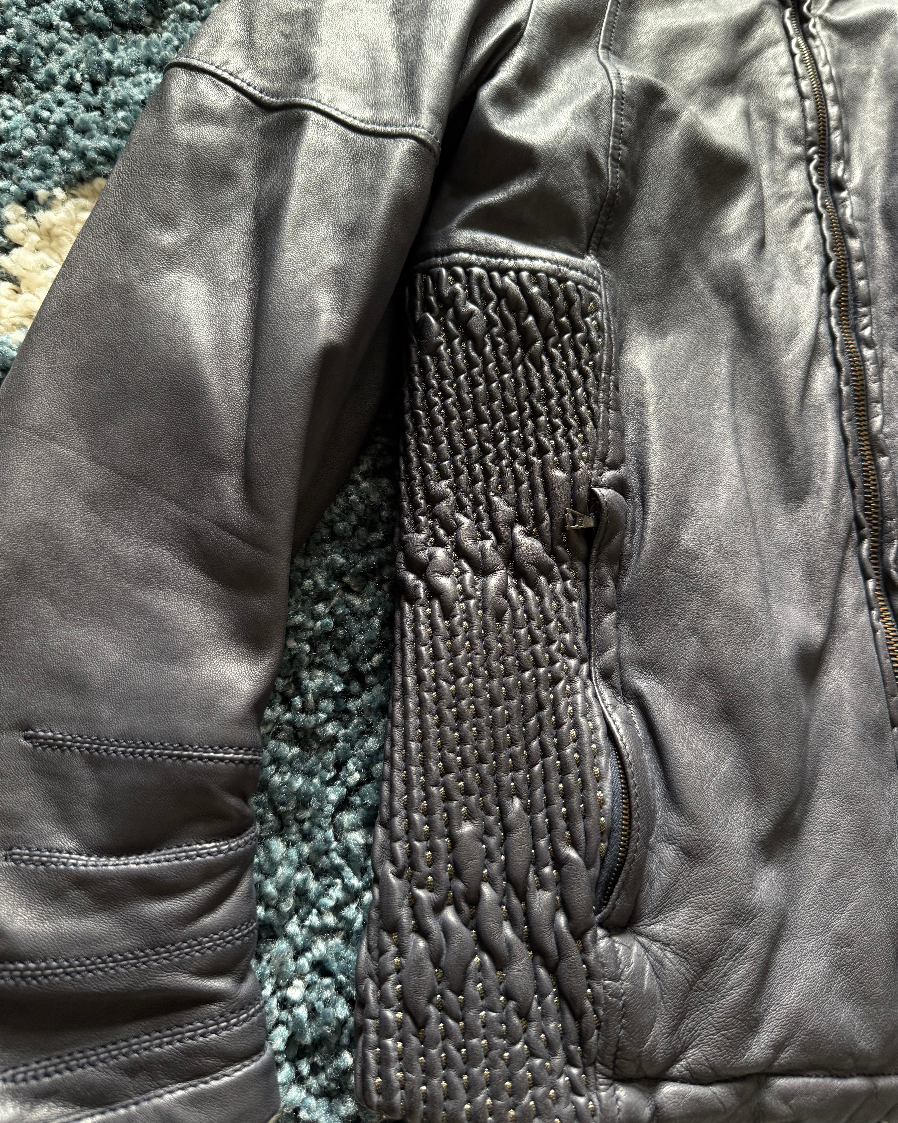 DROM Quilted Leather Jacket
