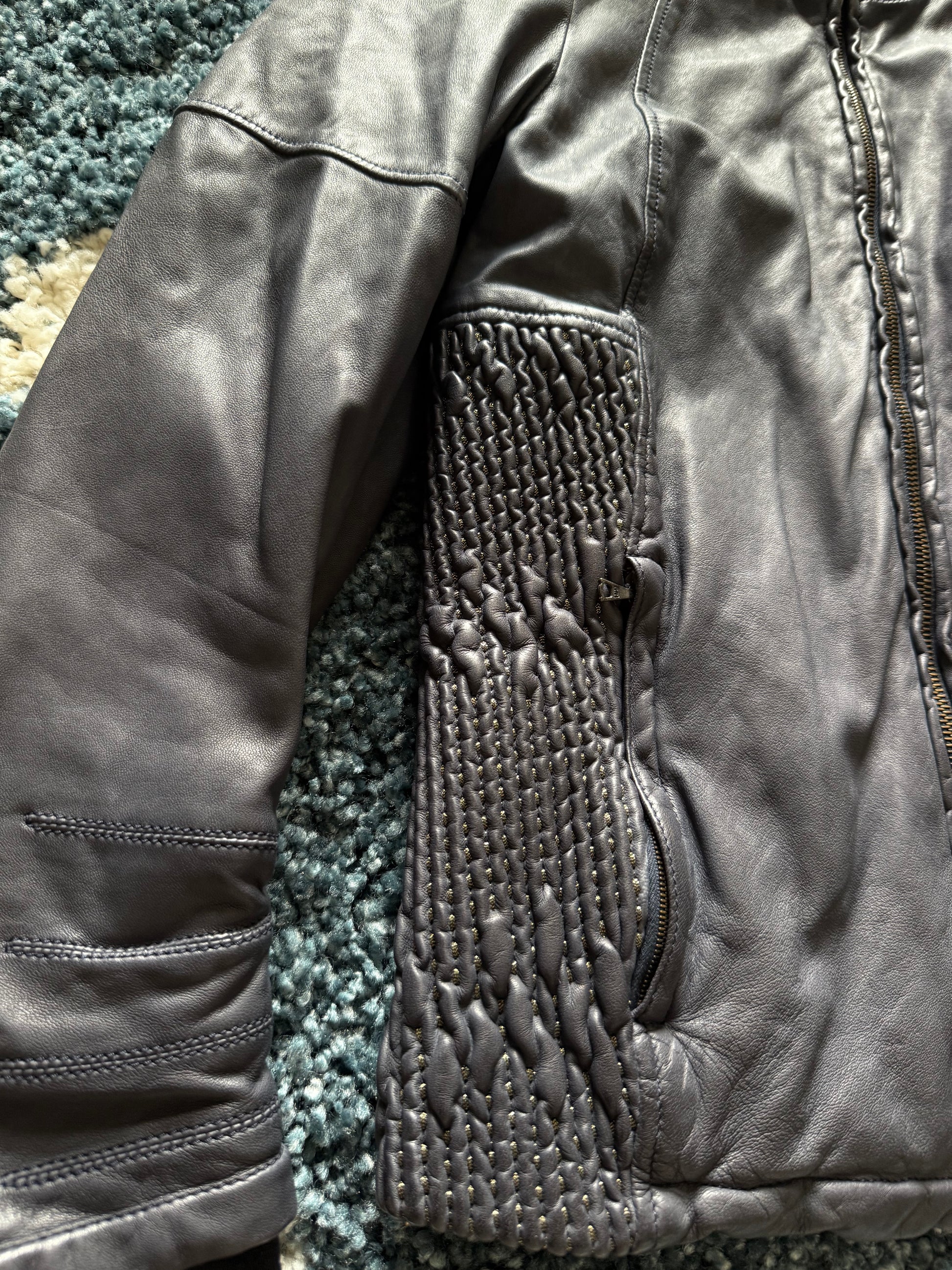 DROM Quilted Leather Jacket