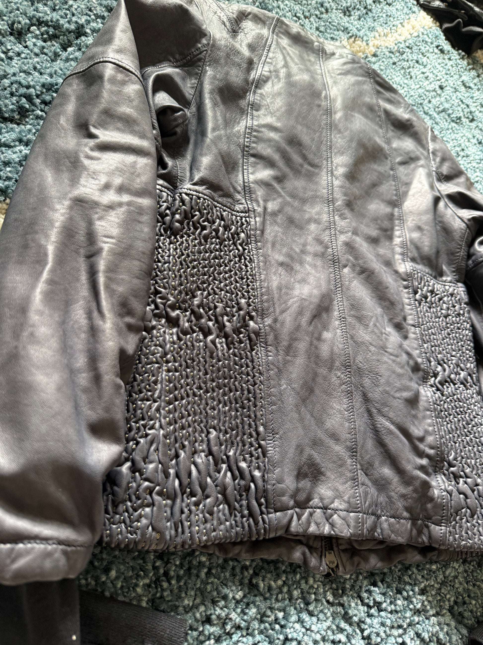 DROM Quilted Leather Jacket