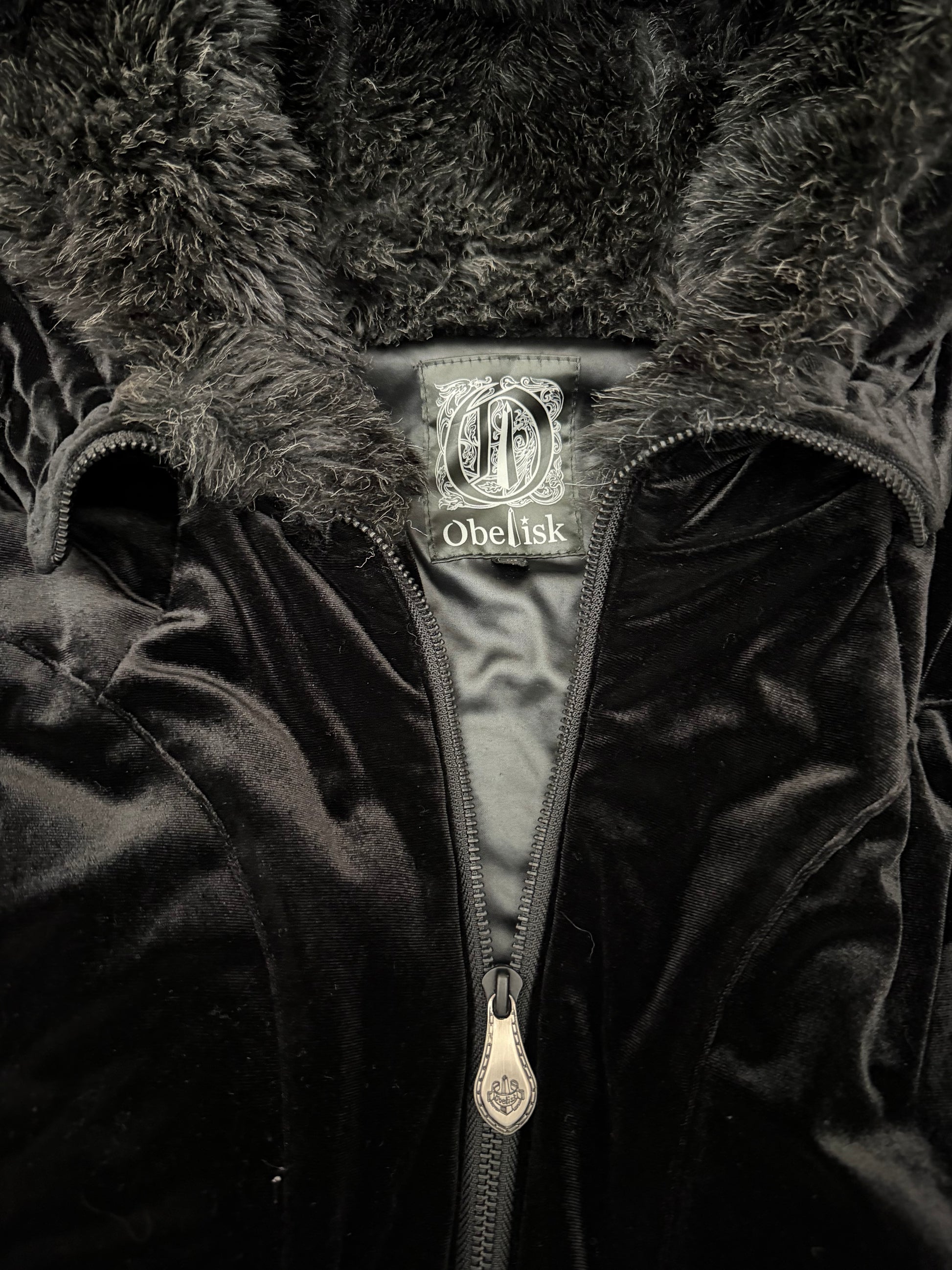 Obelisk Velour 00‘s Fur Jacket