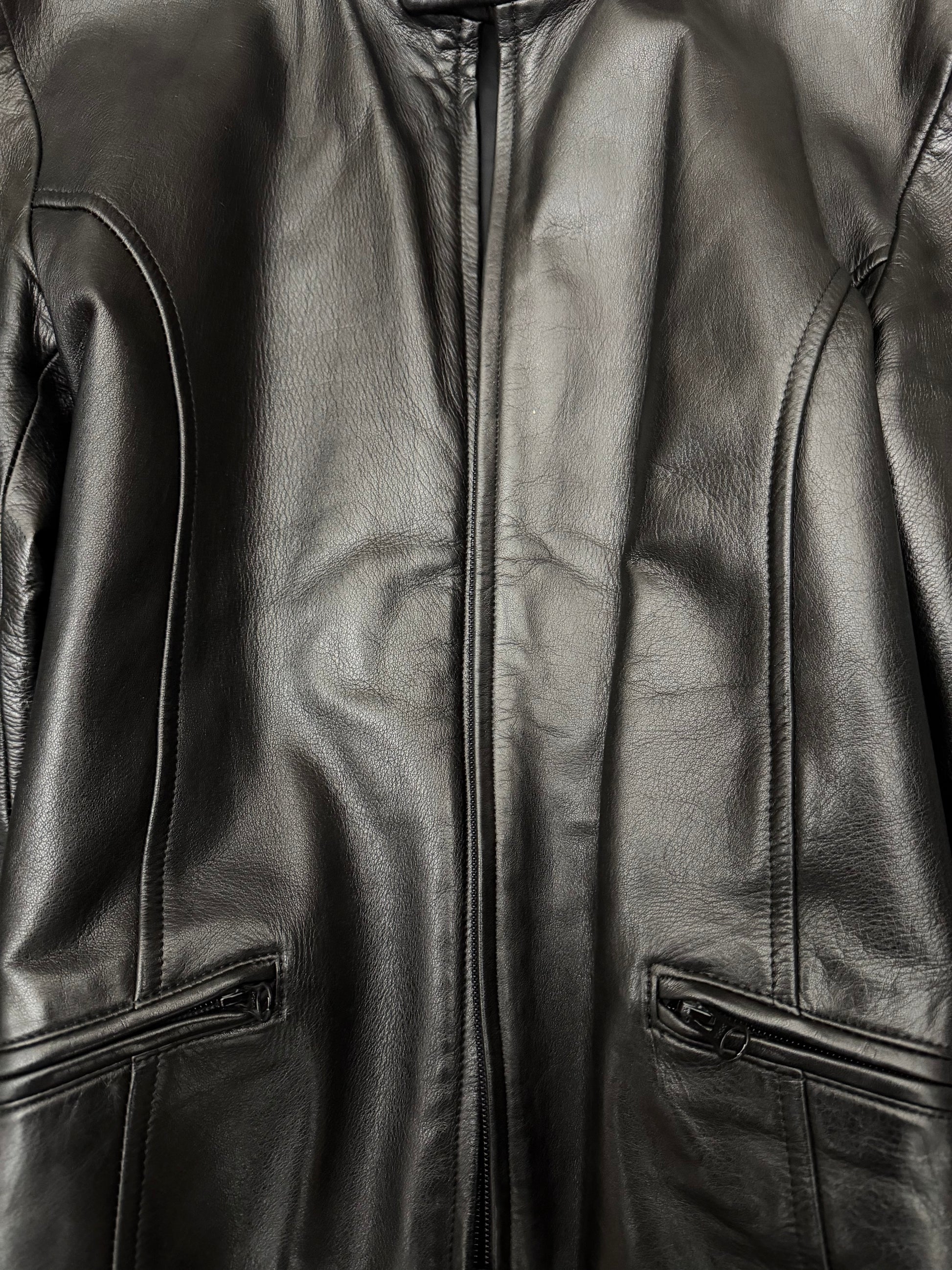 5351 Pour Les Hommes Obsidian Shield Leather Jacket