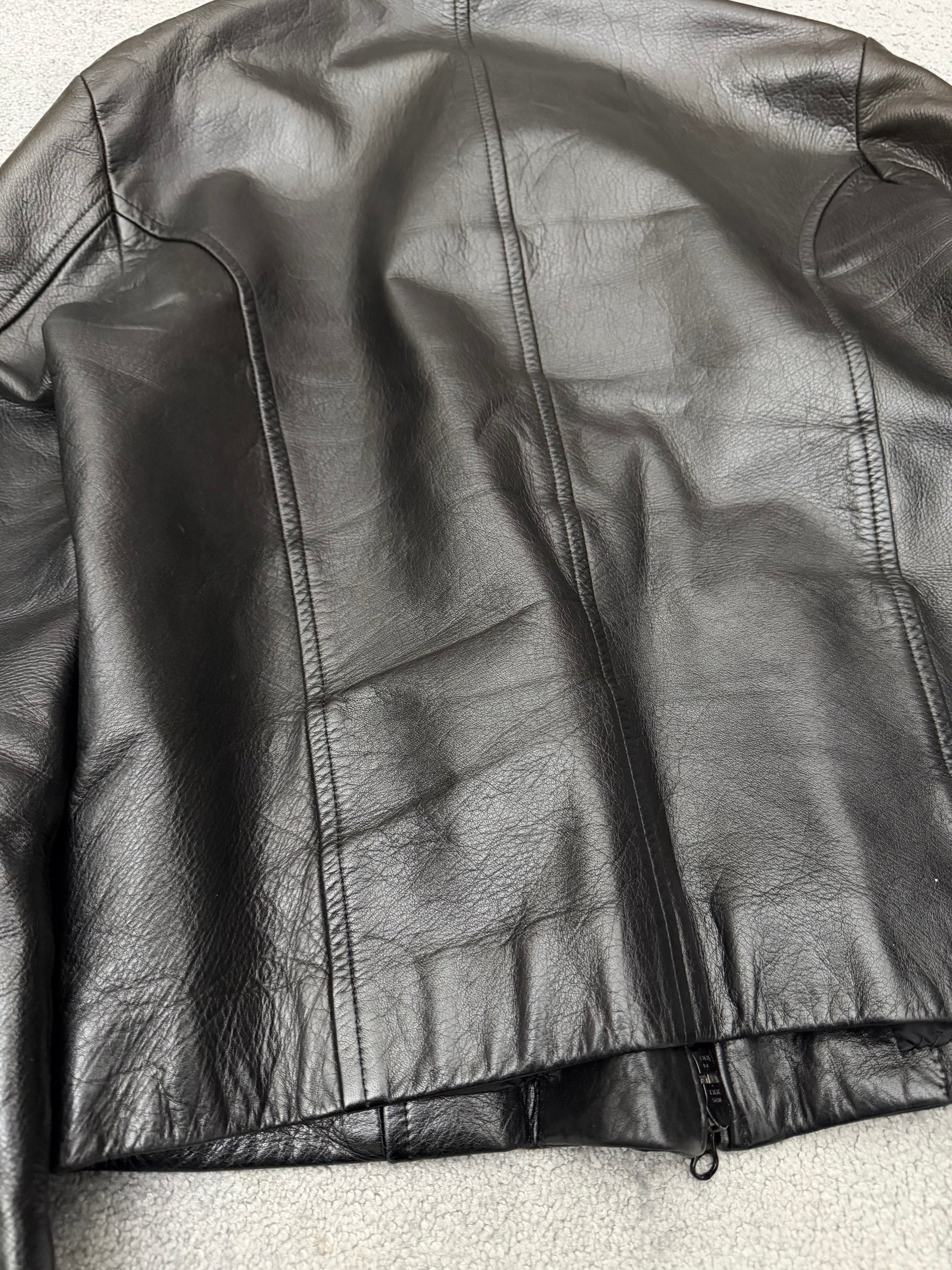 5351 Pour Les Hommes Obsidian Shield Leather Jacket