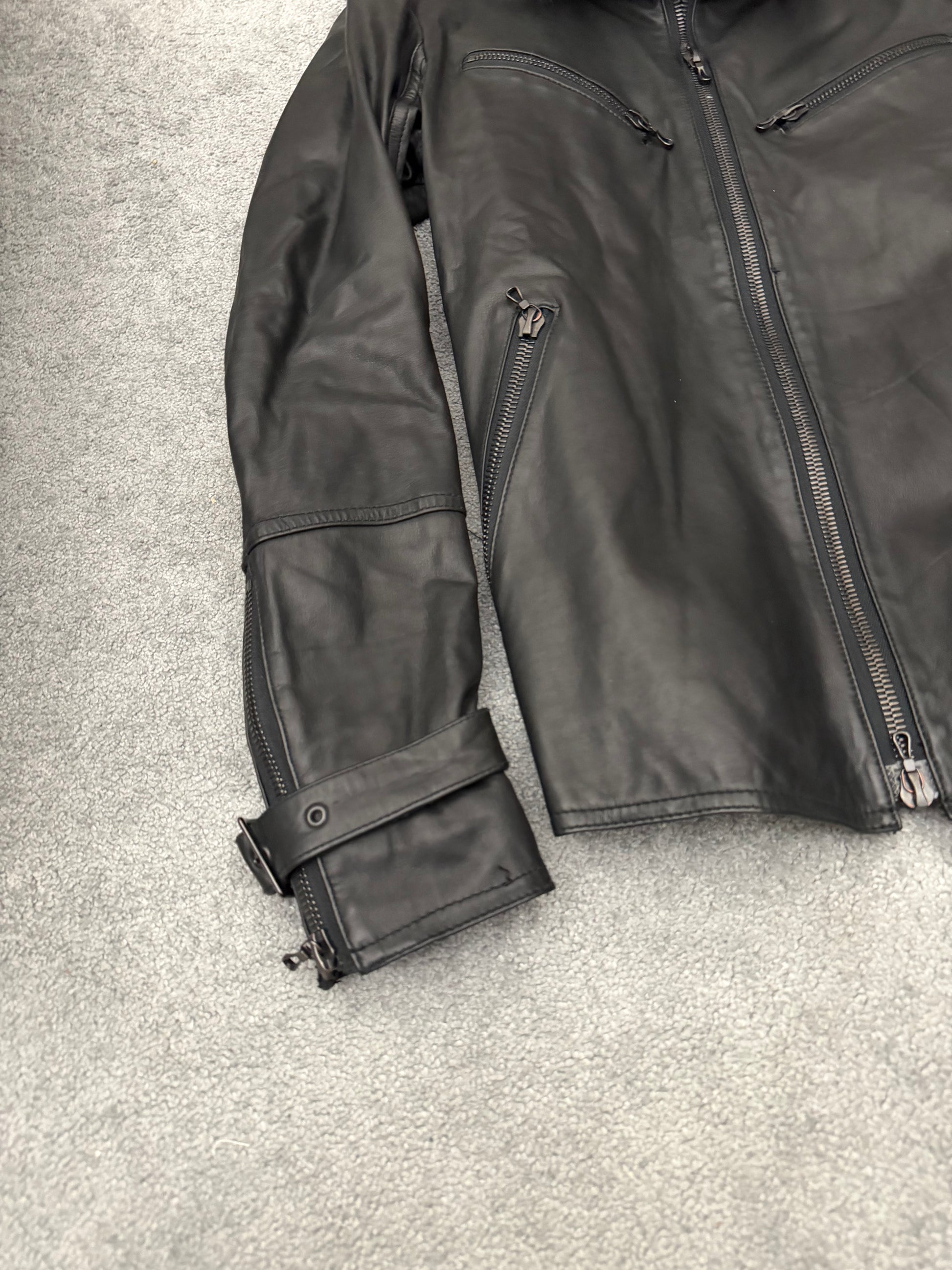 Shellac Belted Fur Jacket