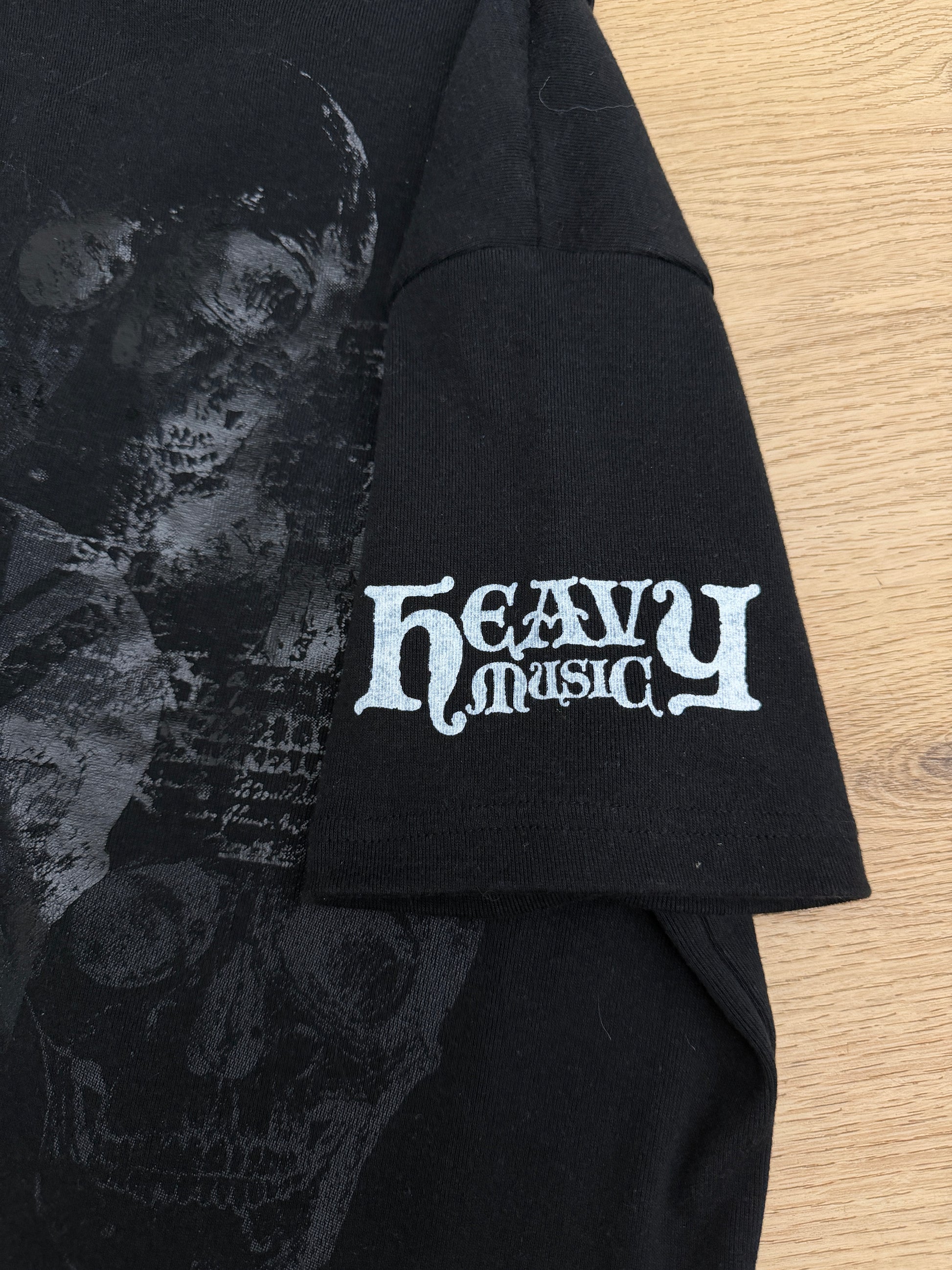 In The Attic Waxed Skull Polo Shirt