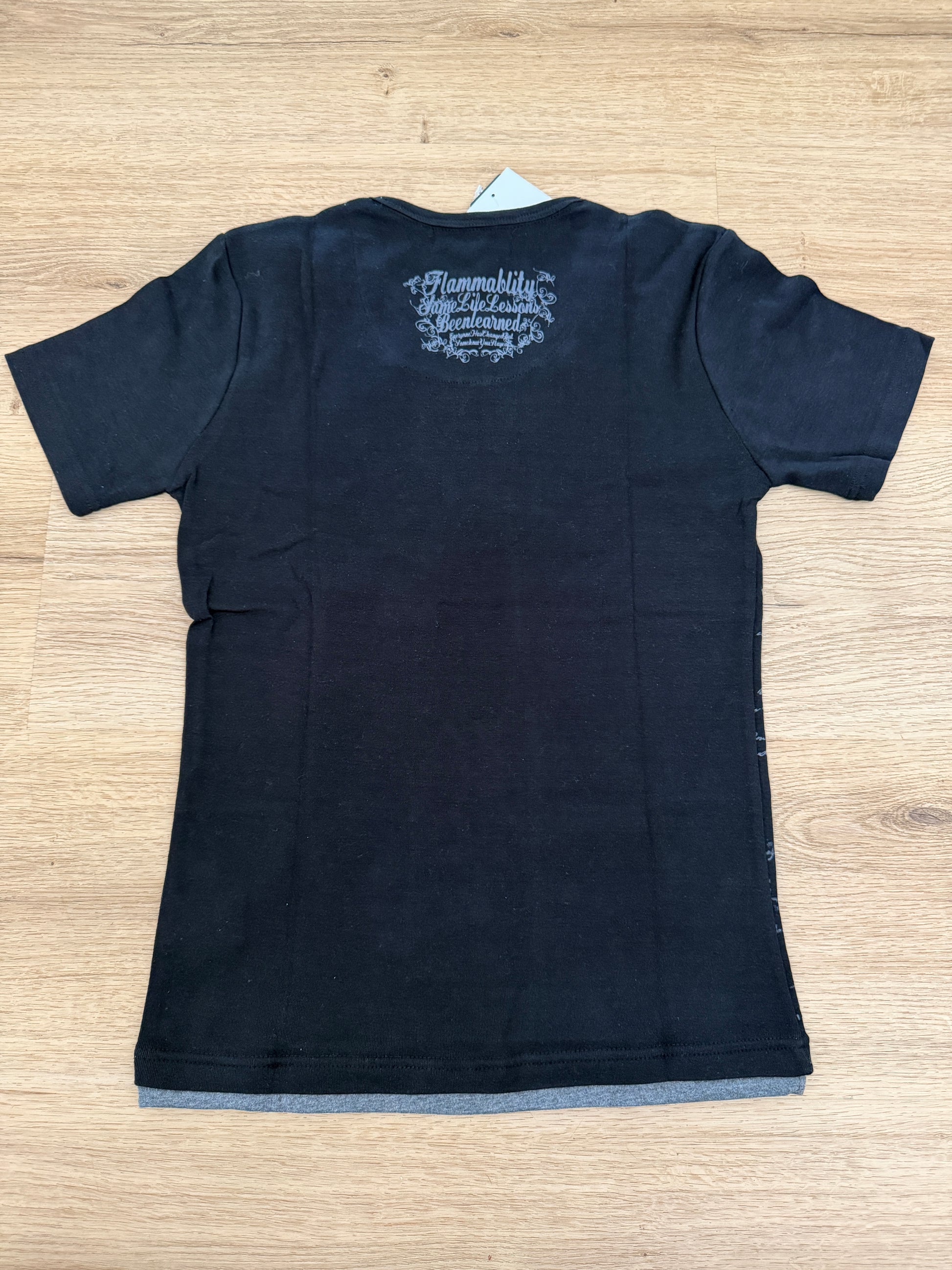 In The Attic Laced Up Double Layered Poem Shirt