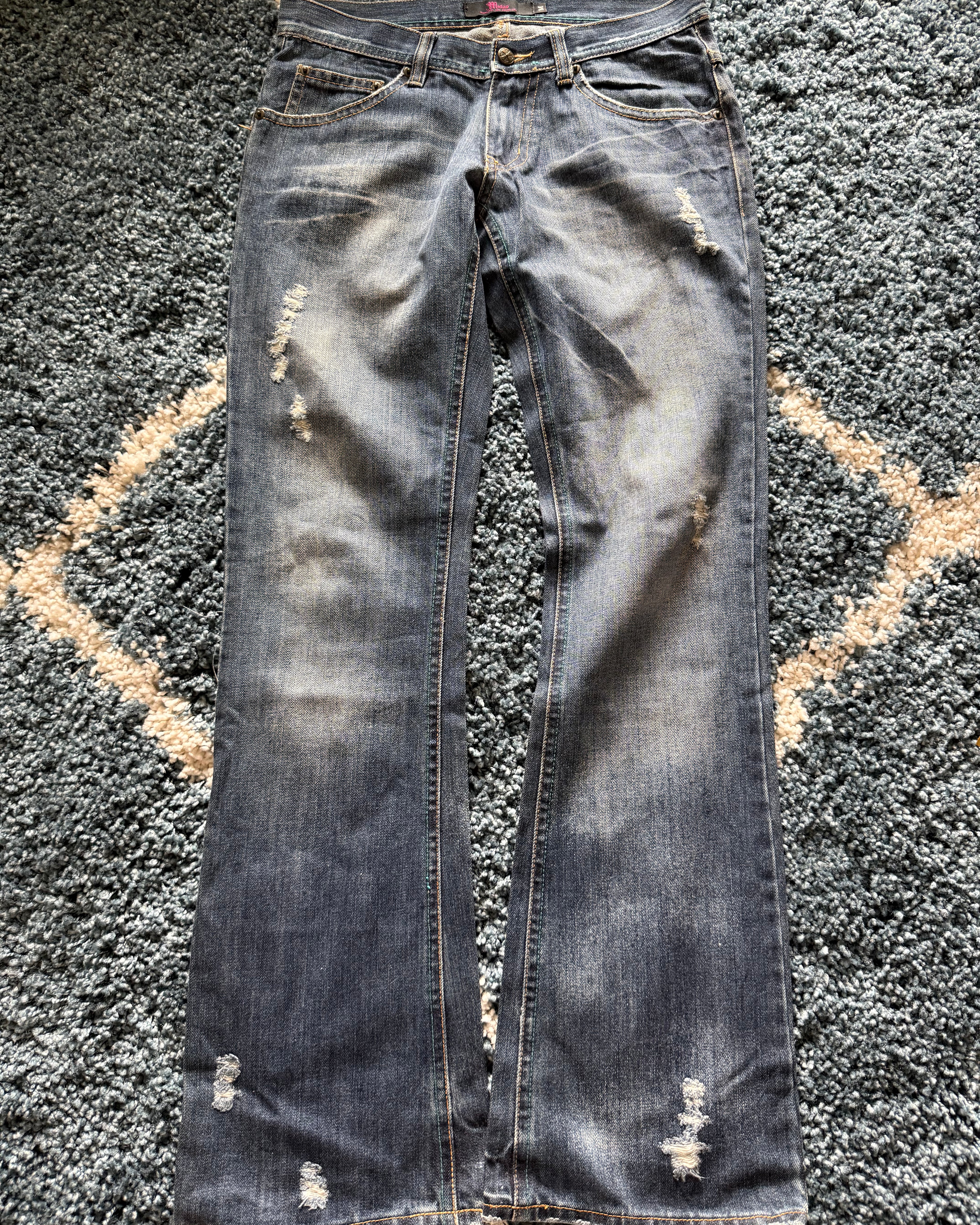 Midas accented flared jeans