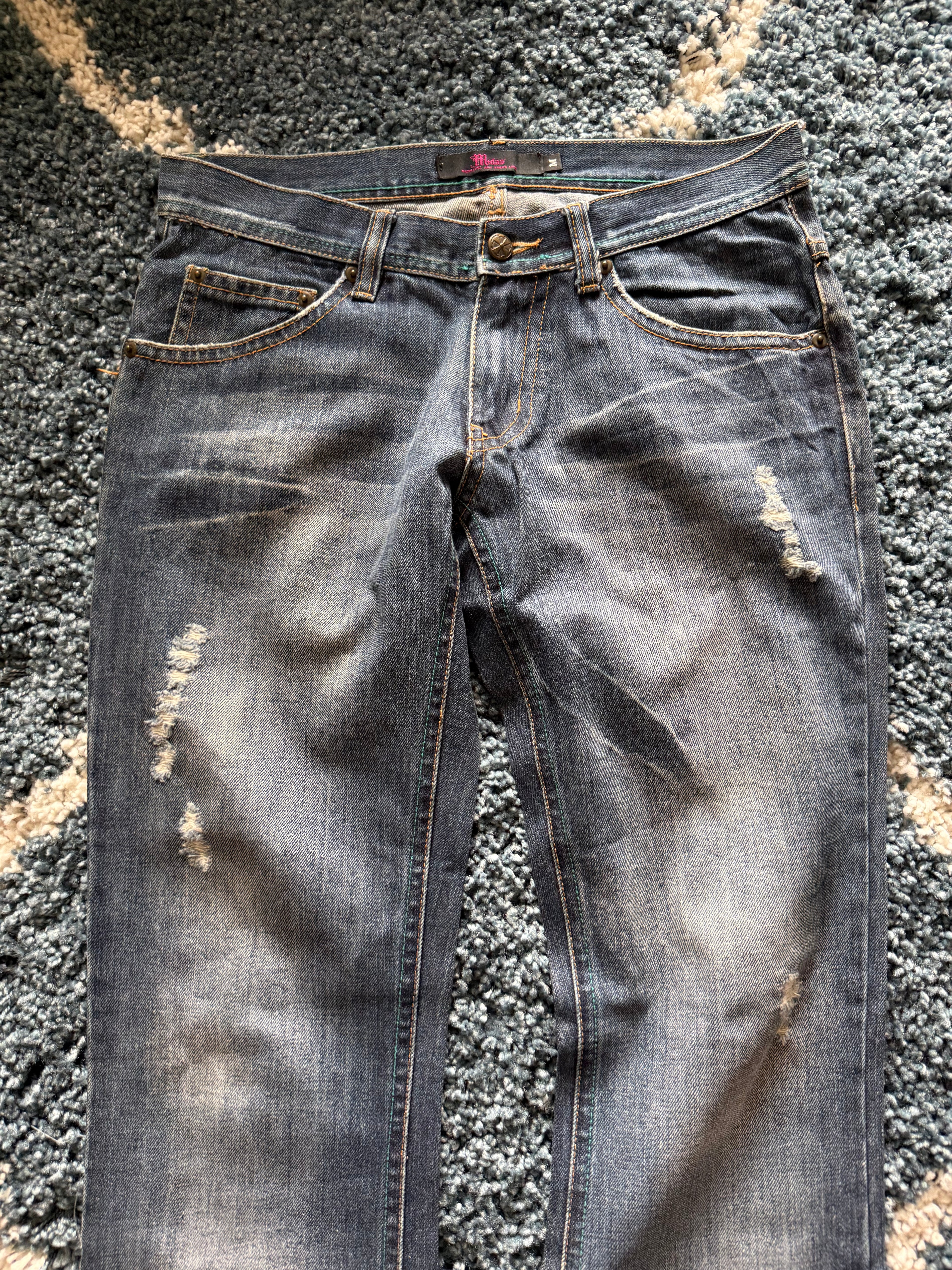 Midas accented flared jeans