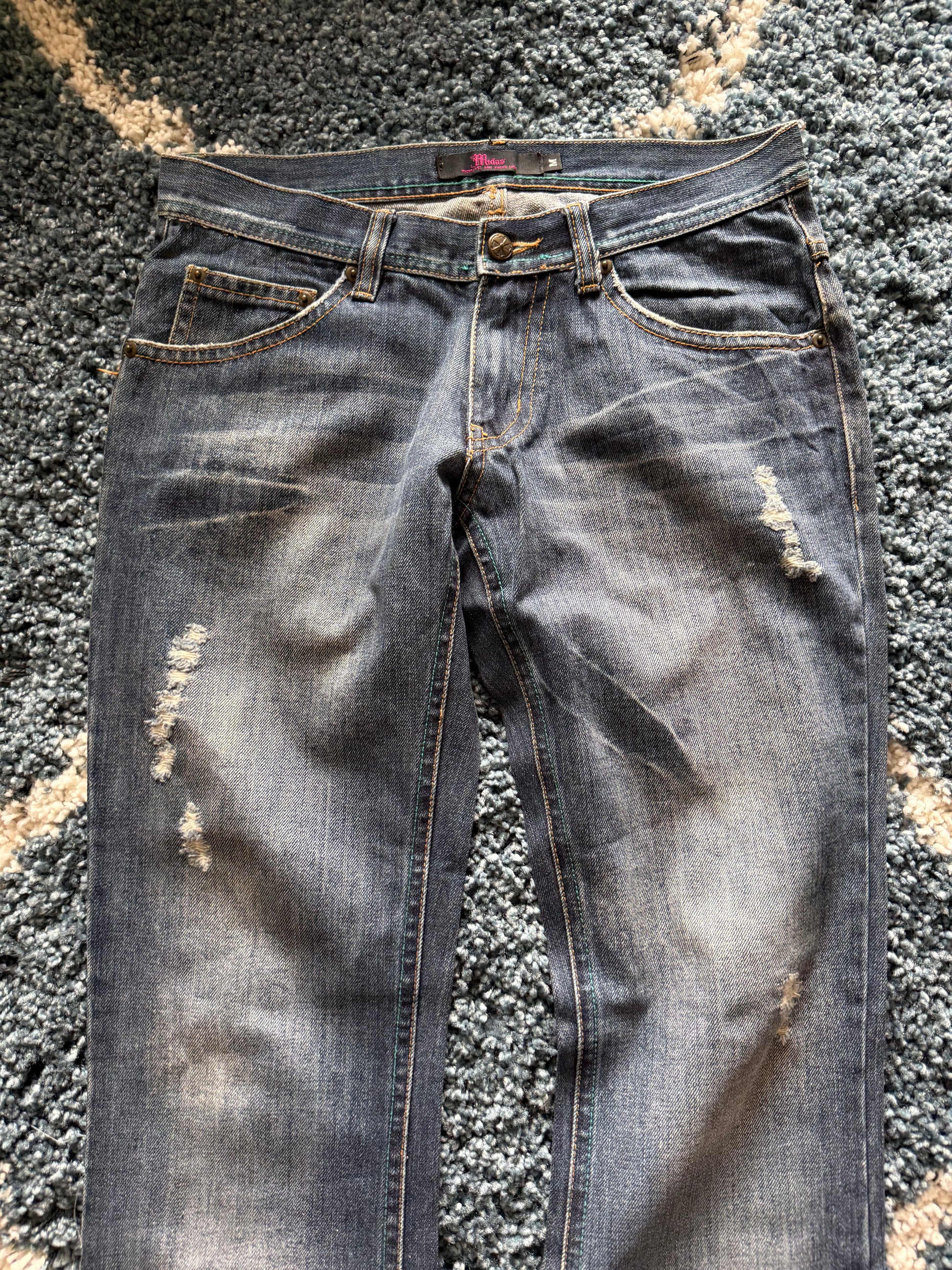 Midas accented flared jeans