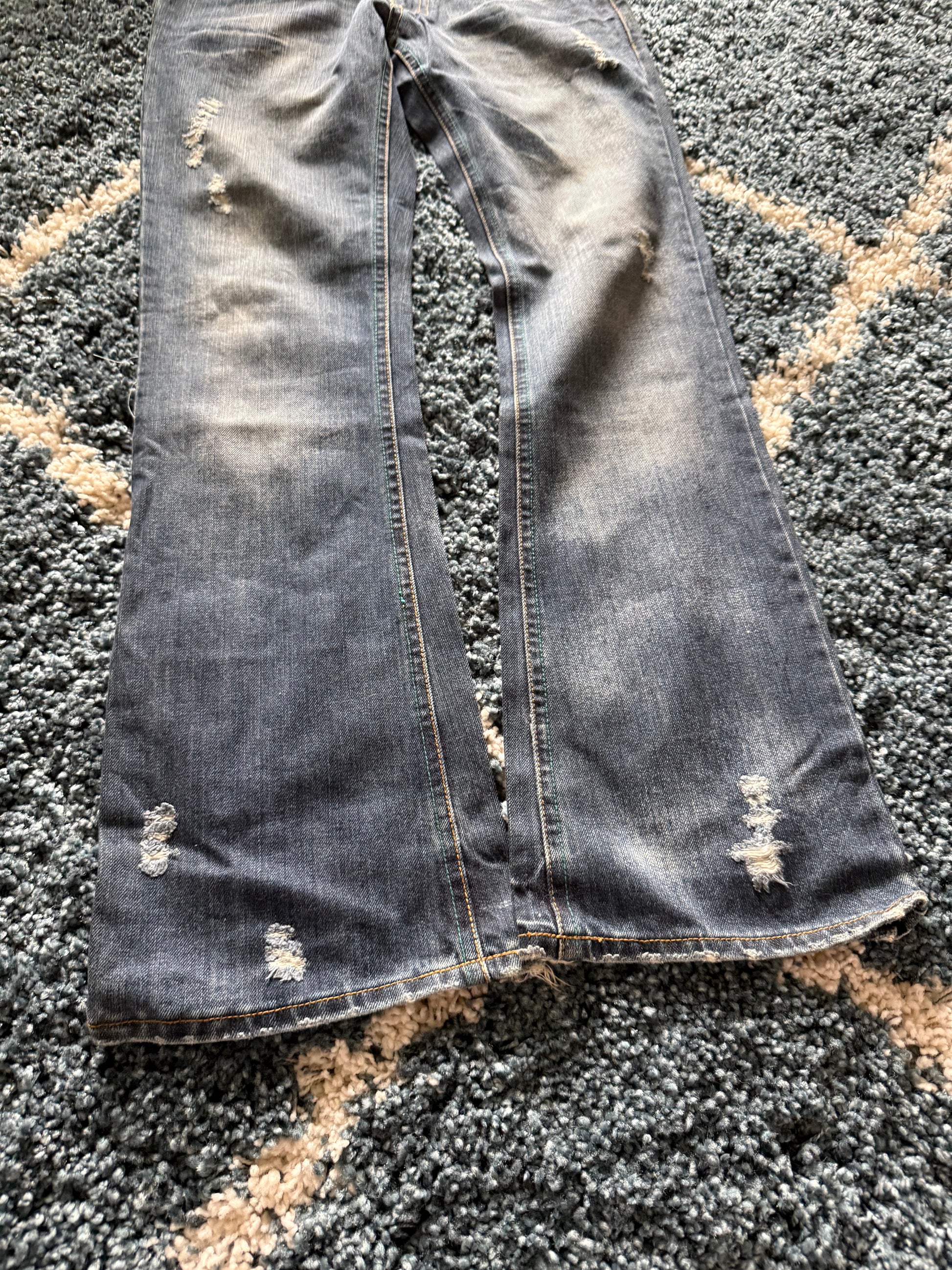 Midas accented flared jeans