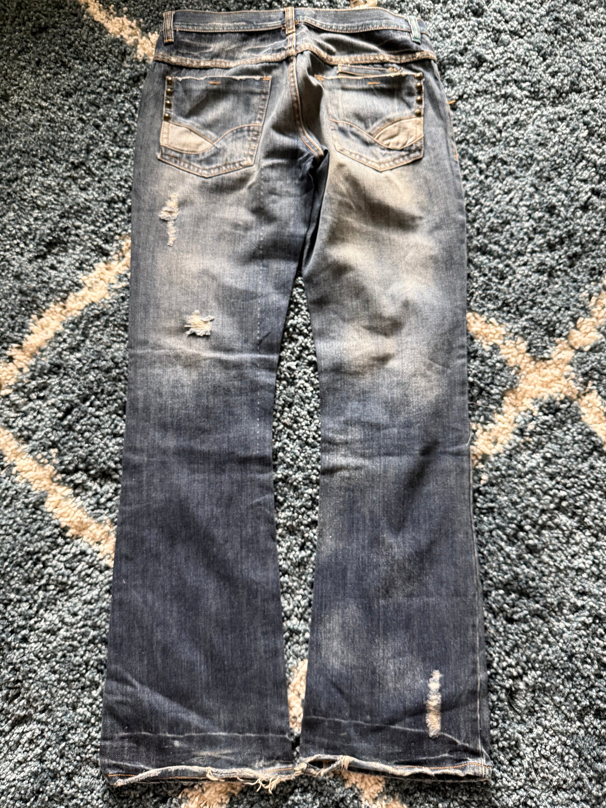 Midas accented flared jeans