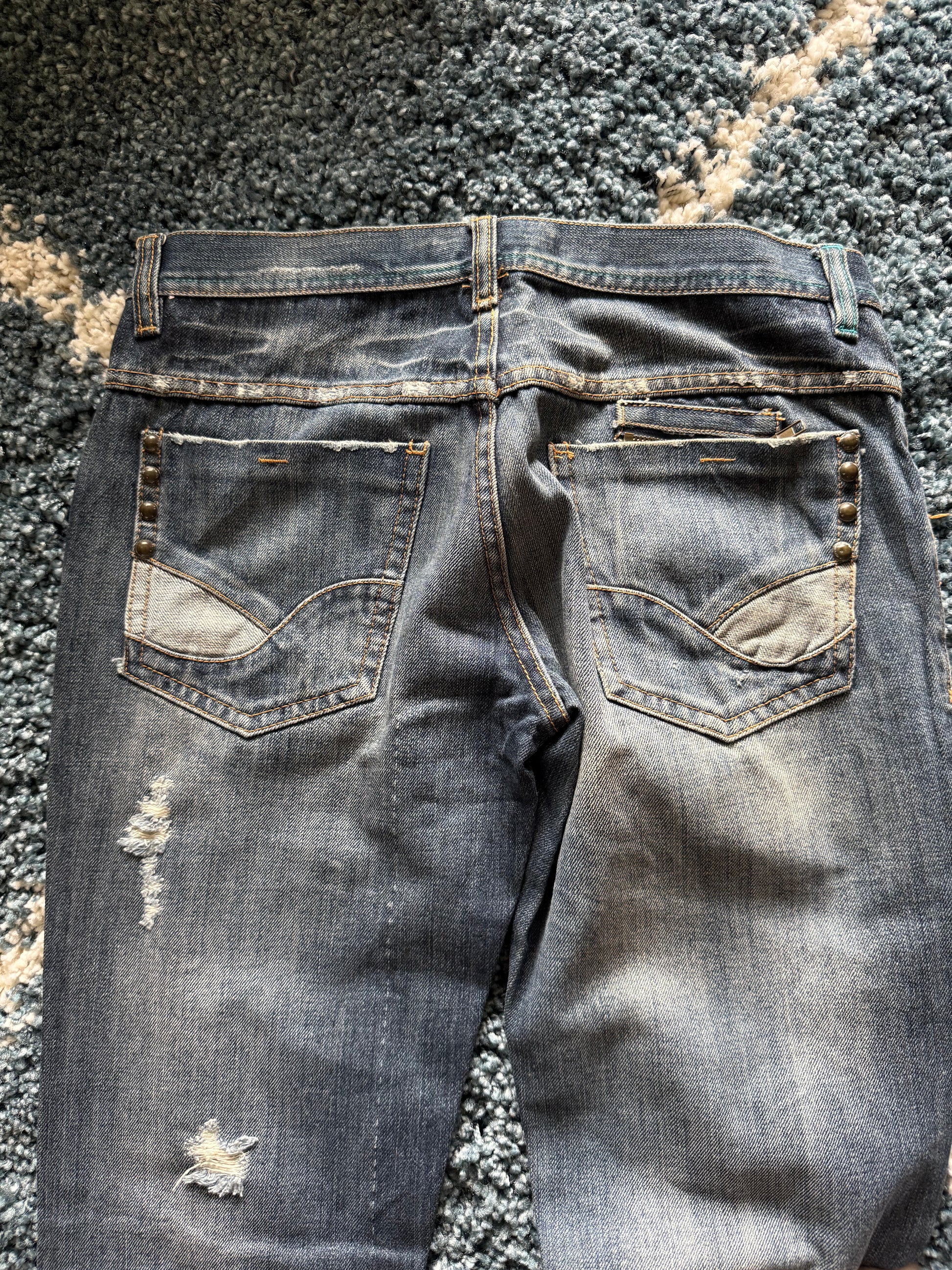 Midas accented flared jeans