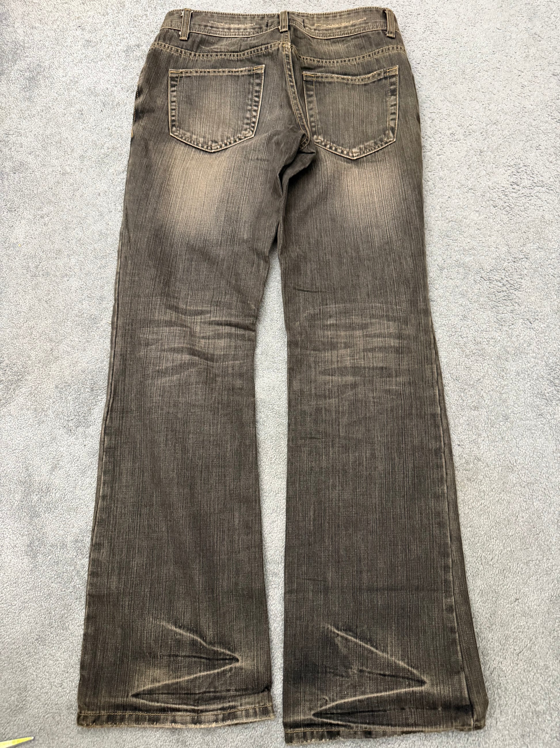 Buzz Spunky Clawmark Flared Pants