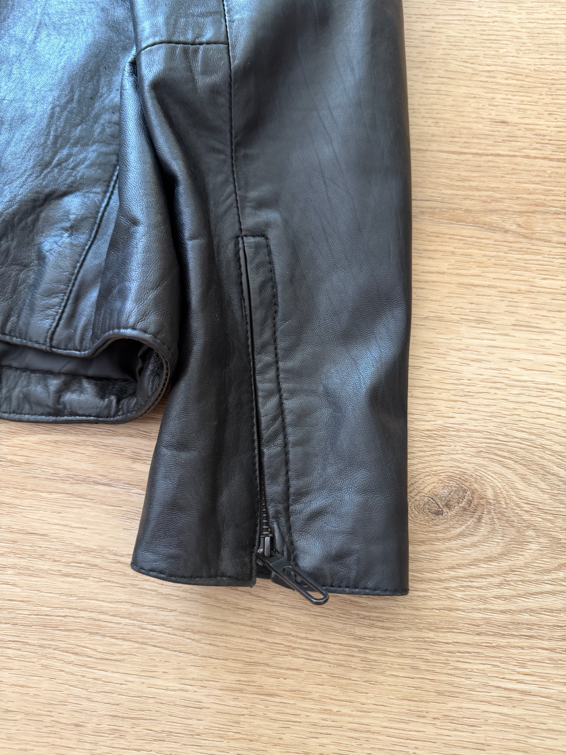 Otani Hikaku Removable Fur Leather Jacket