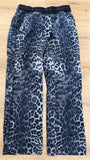 Roen Leopard Skull Sweatpants