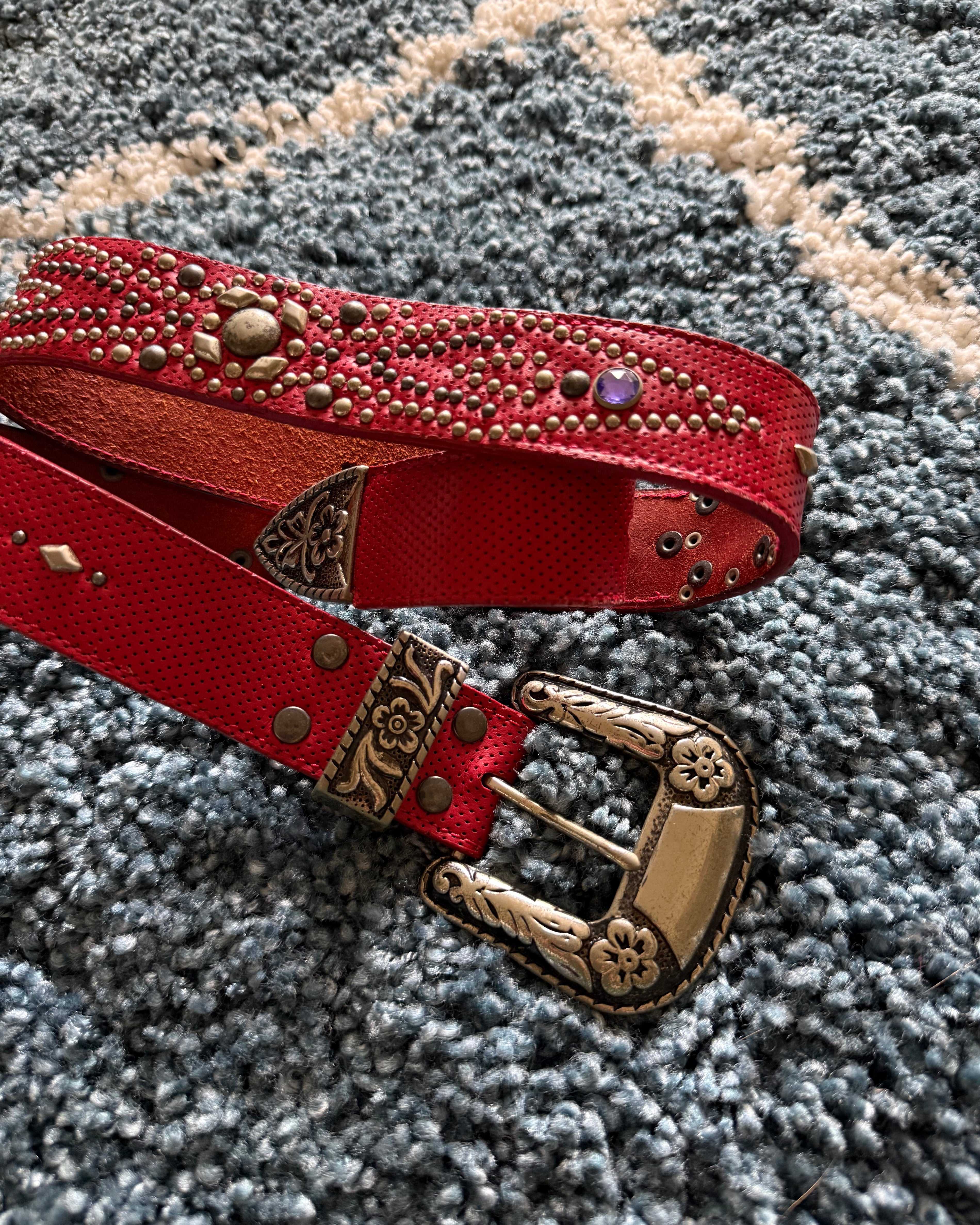 Tornado Mart Crystal flower belt