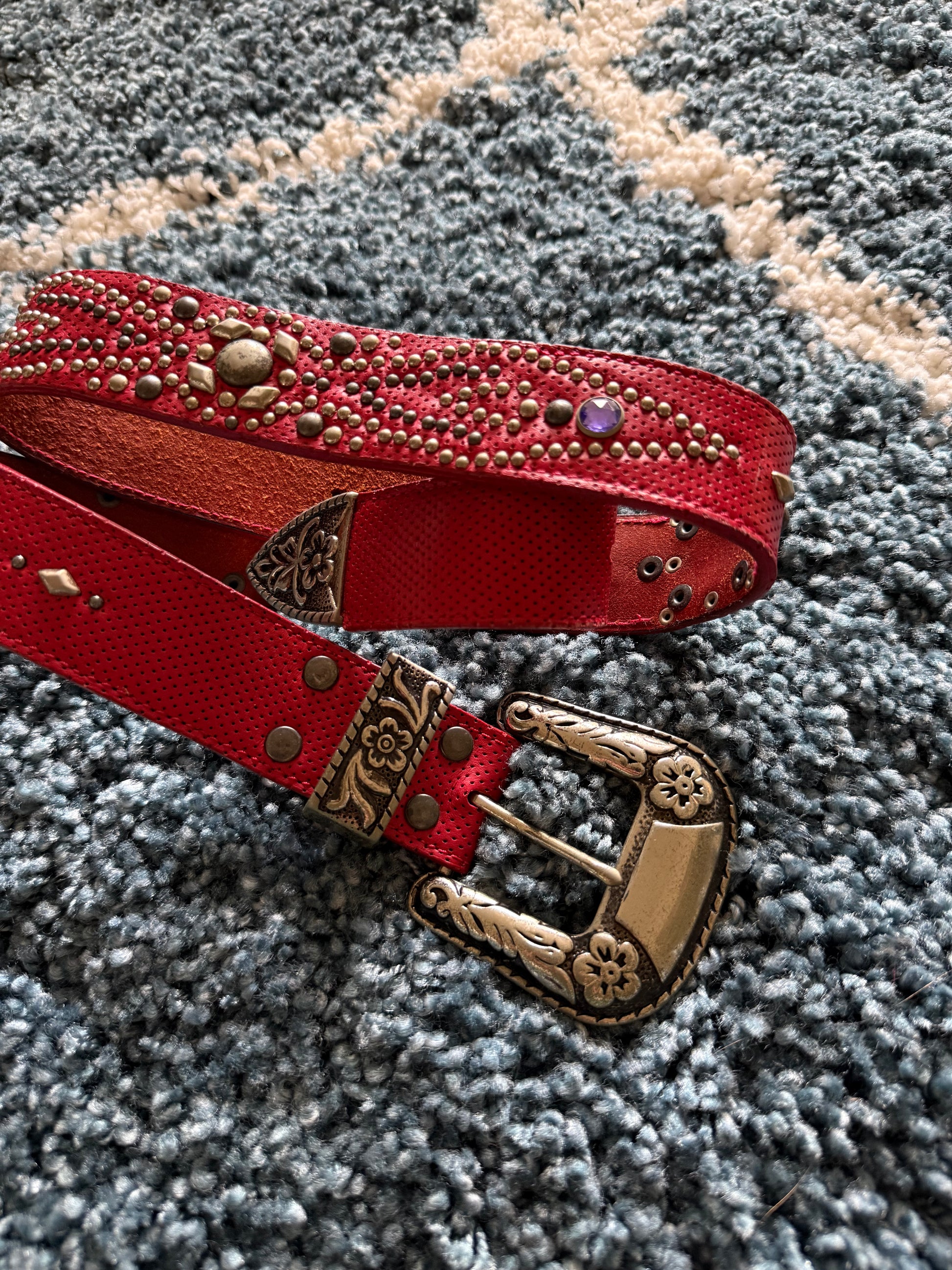 Tornado Mart Crystal flower belt