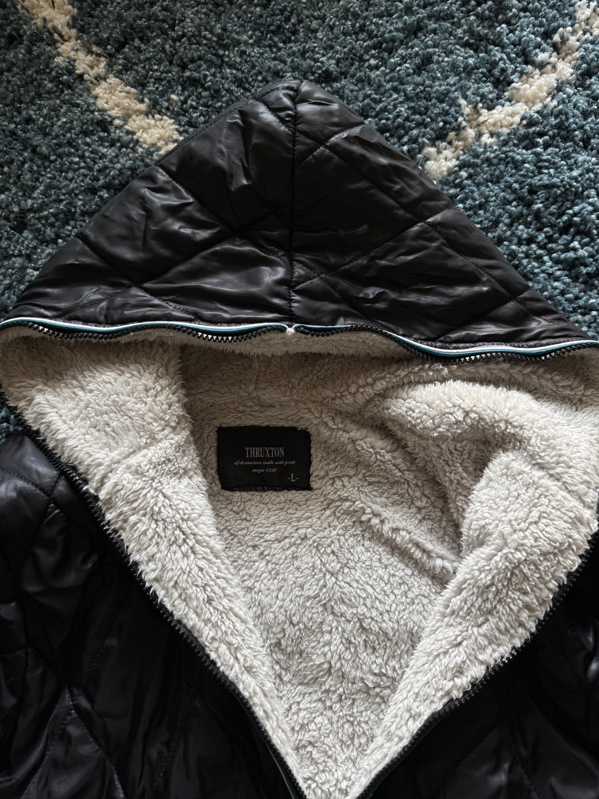 Thruxton full zip full fur interior jacket