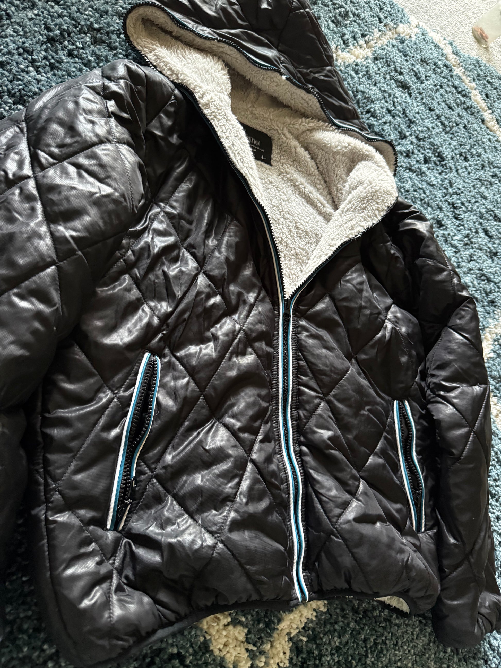 Thruxton full zip full fur interior jacket