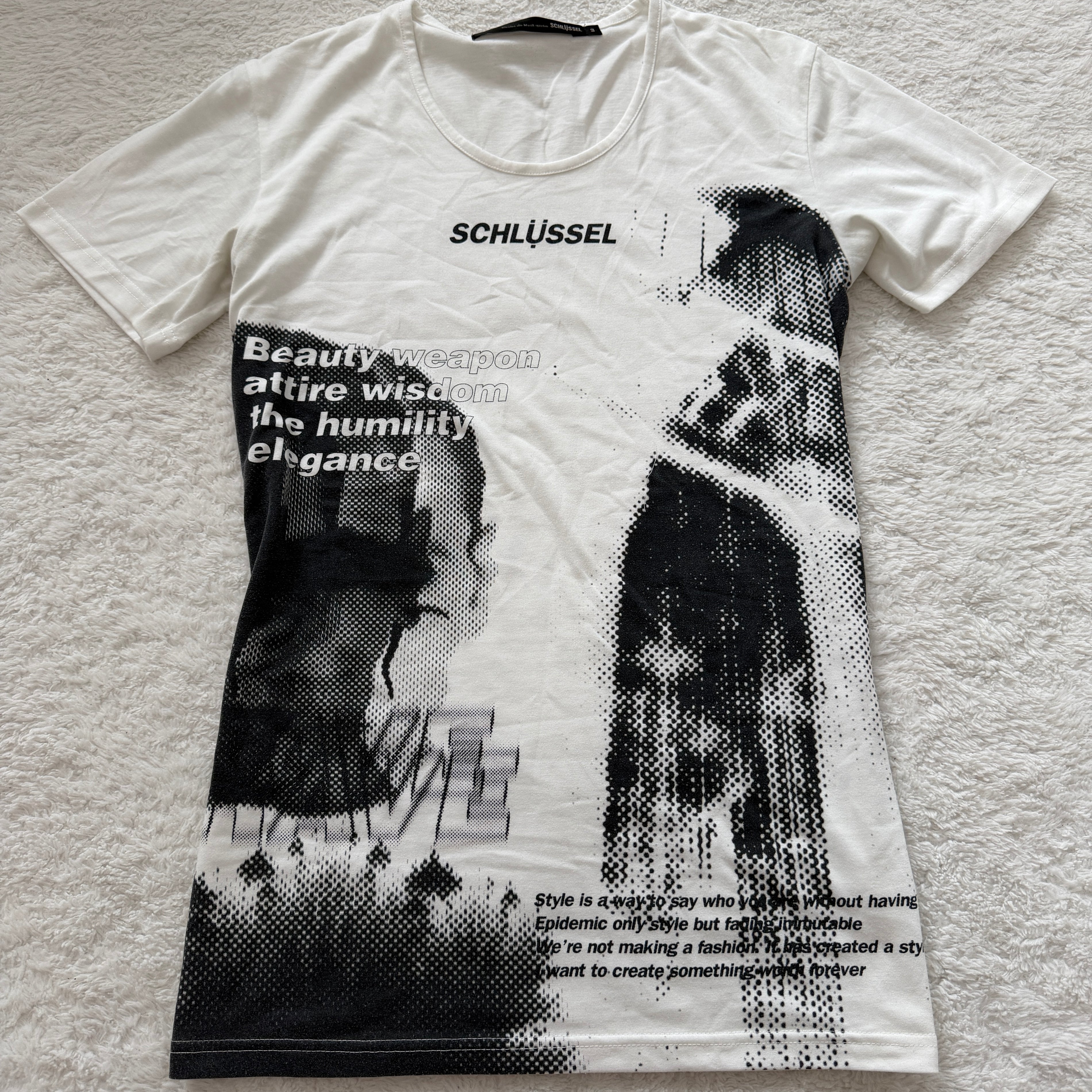 Schlussel Poem Abstract Shirt