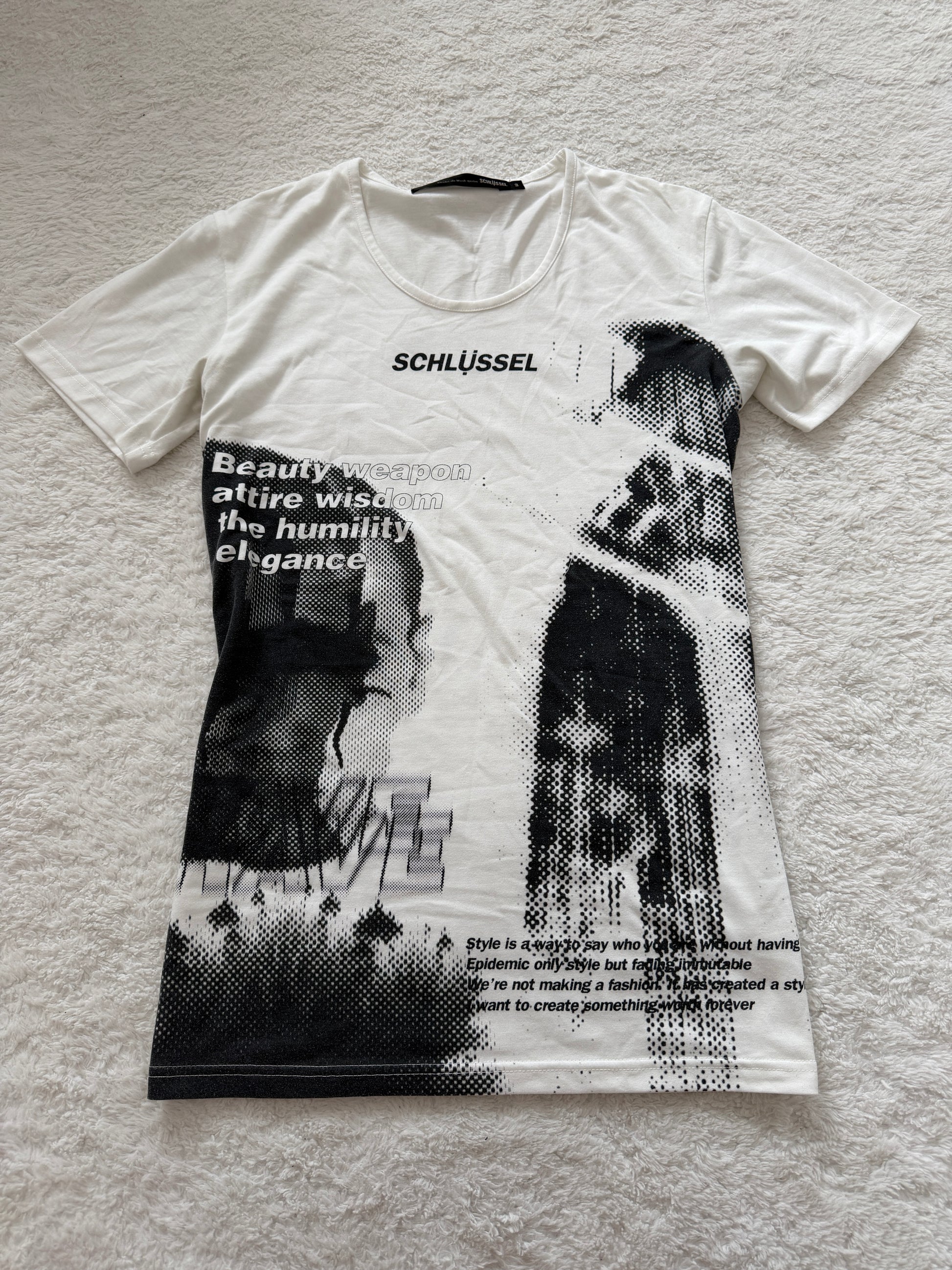 Schlussel Poem Abstract Shirt