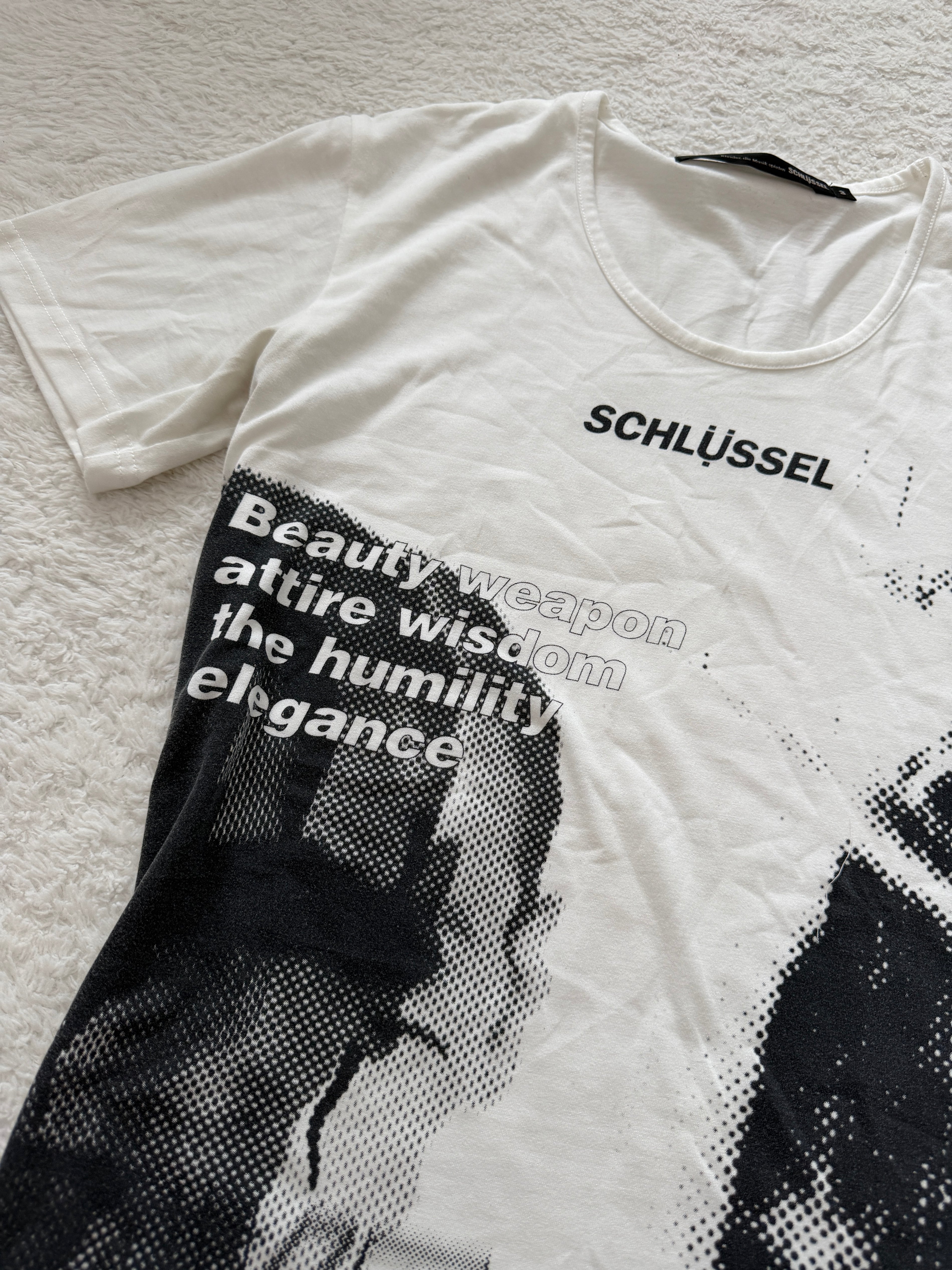 Schlussel Poem Abstract Shirt