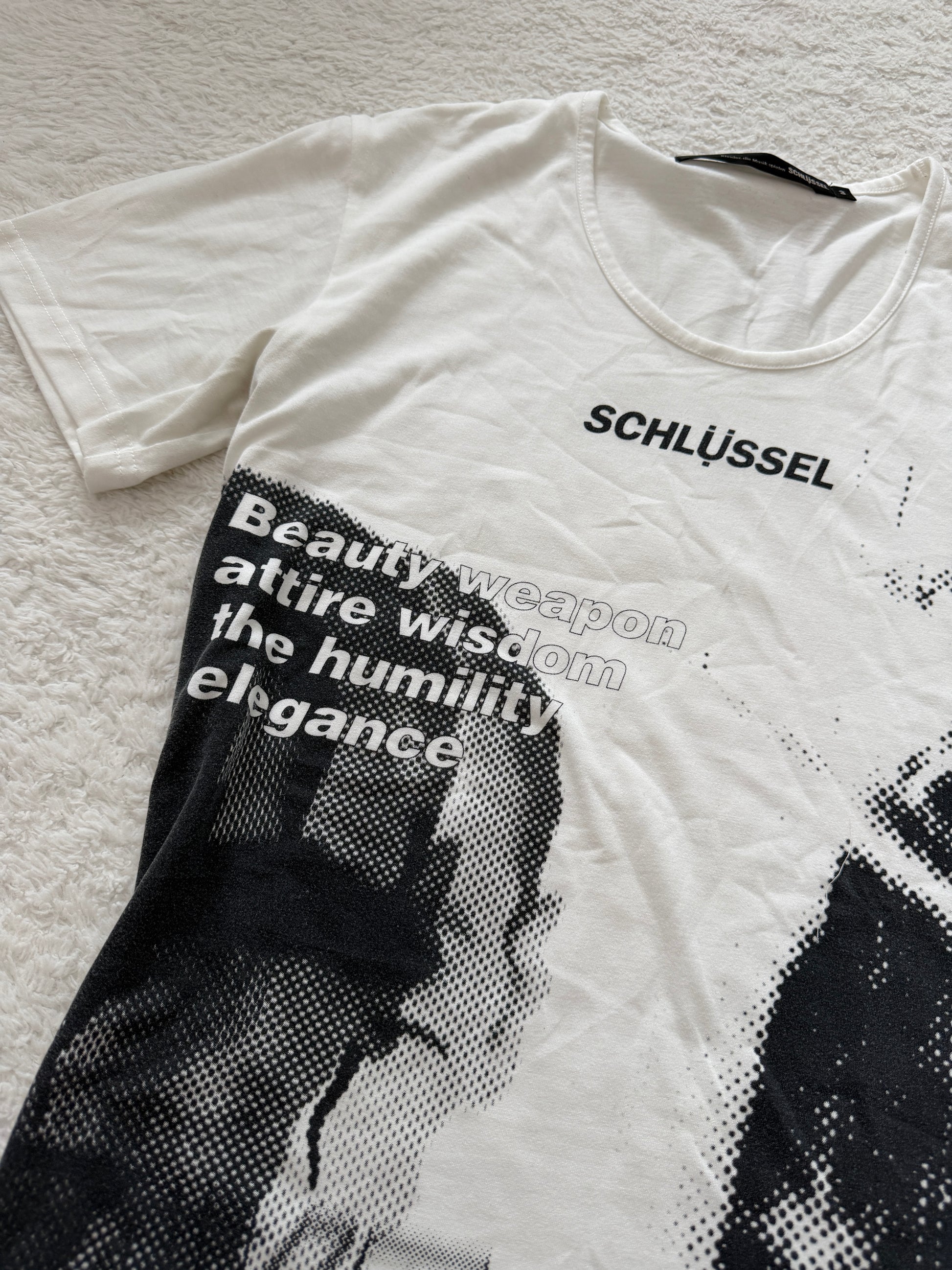 Schlussel Poem Abstract Shirt