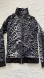 Roen Leopard Skull Track Jacket