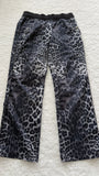 Roen Leopard Skull Track Pants