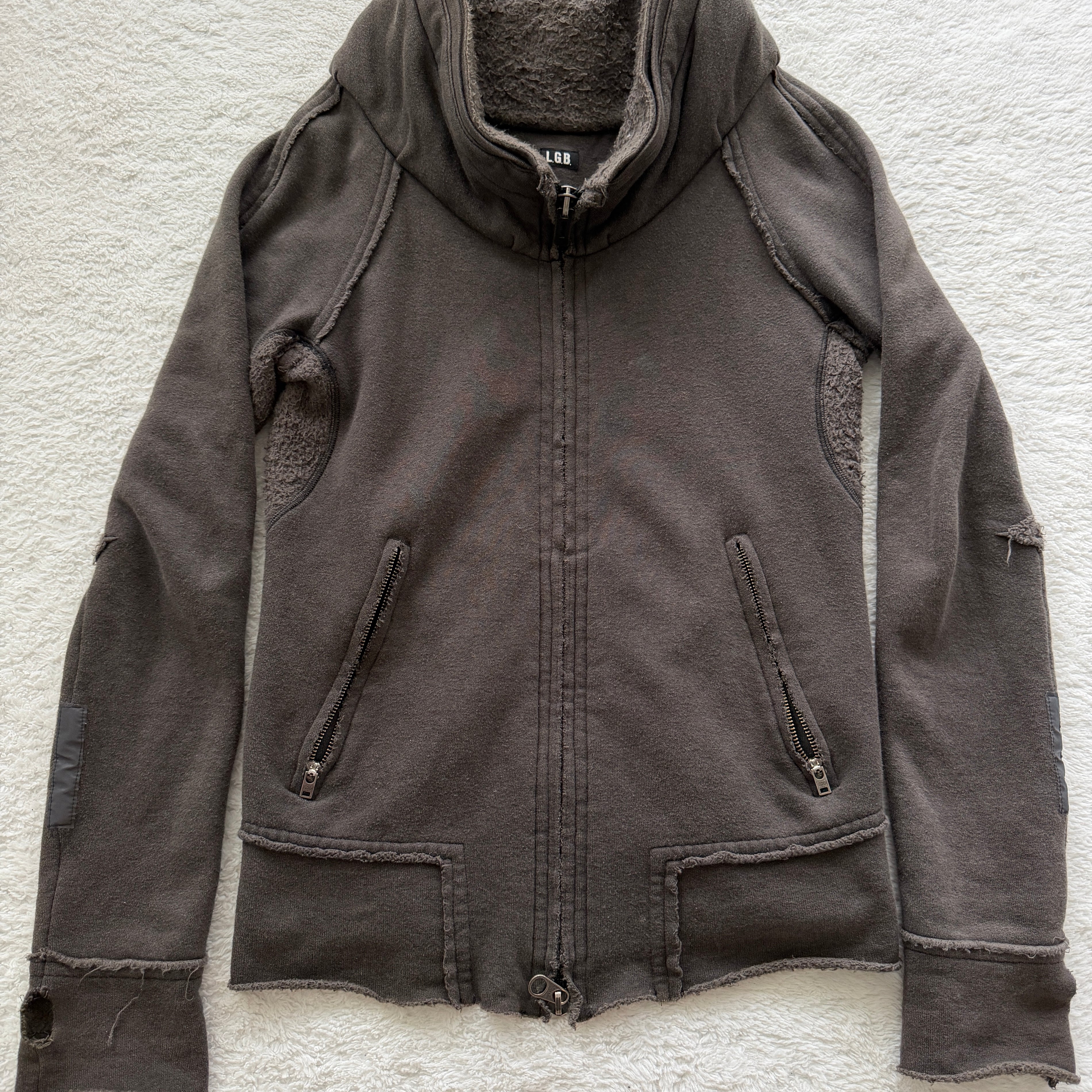 L.G.B. Fringed Bono Sweat Jacket