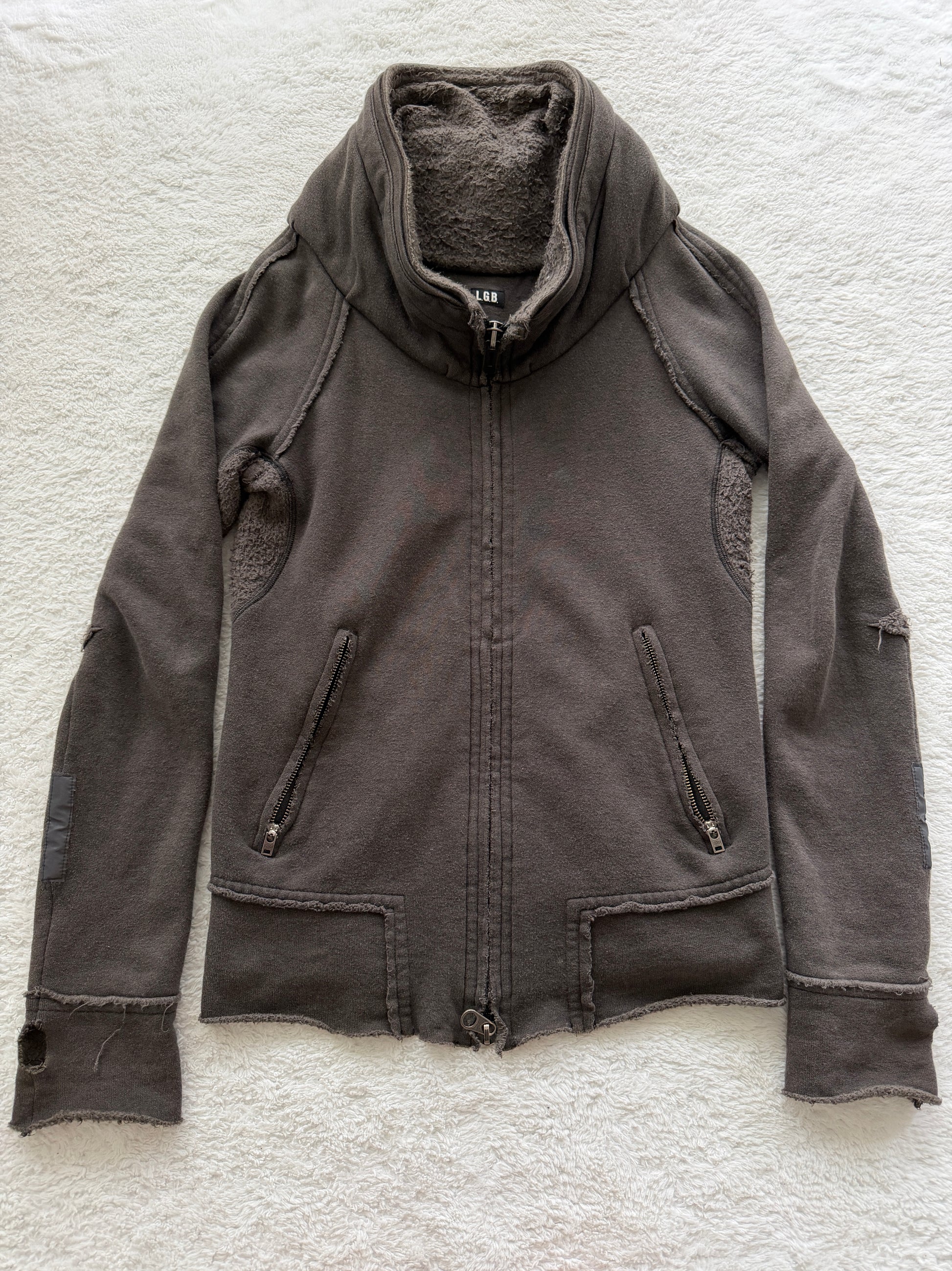 L.G.B. Fringed Bono Sweat Jacket
