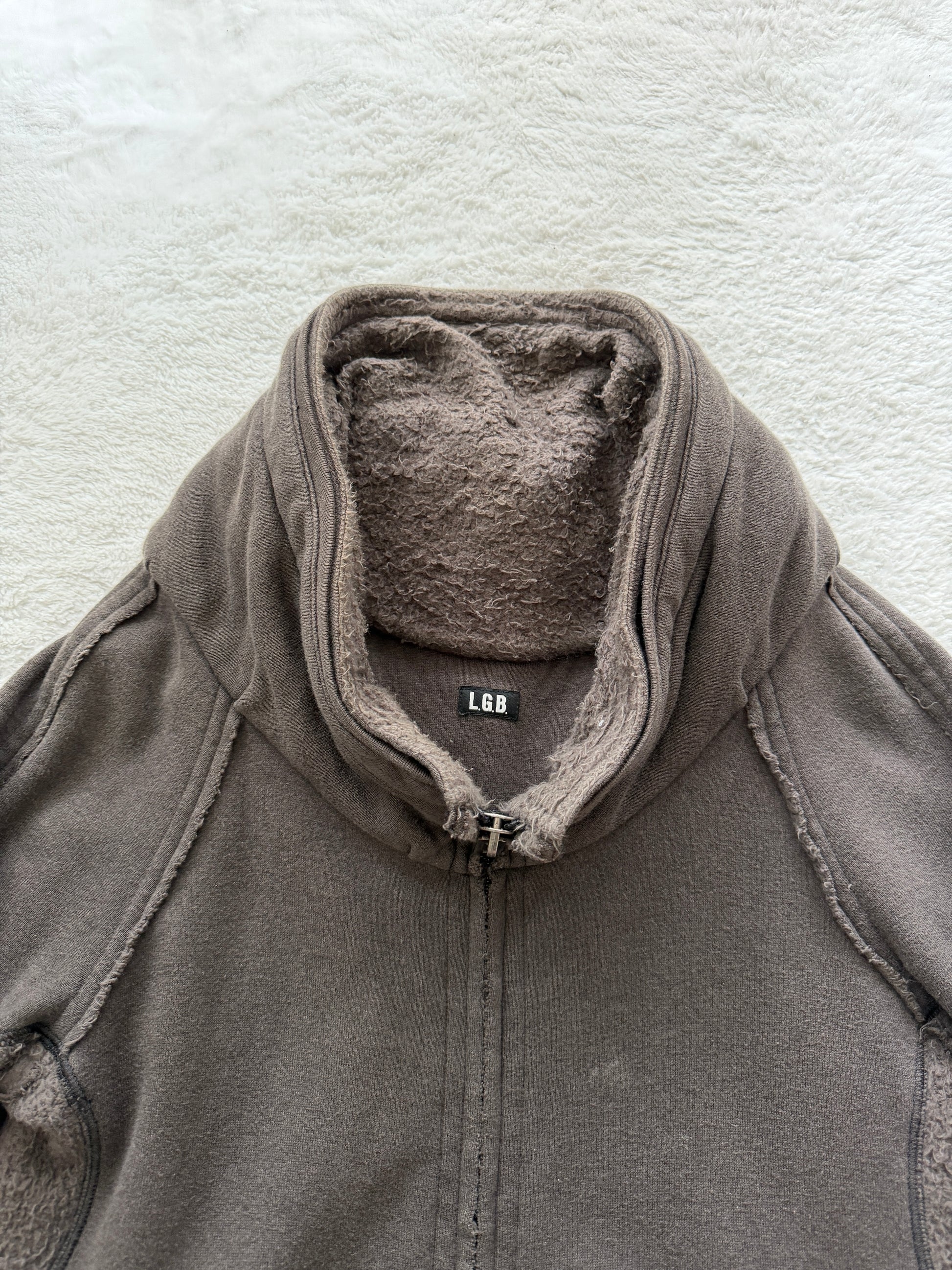 L.G.B. Fringed Bono Sweat Jacket