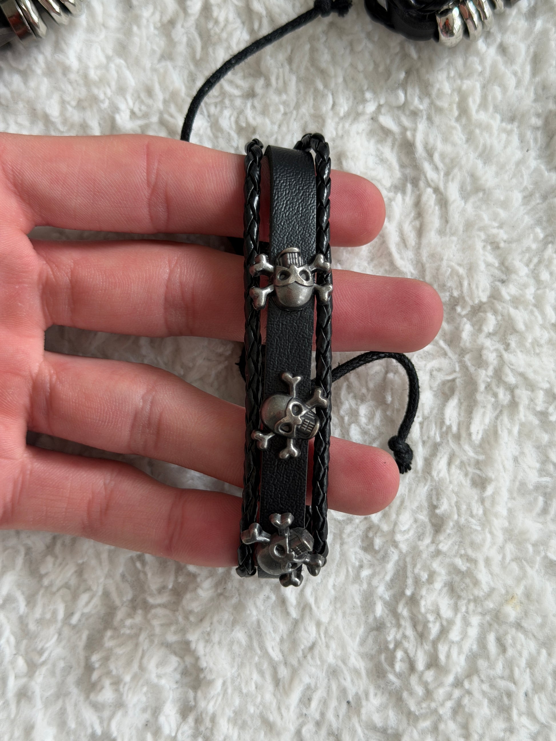Bracelet Skull & Star Set