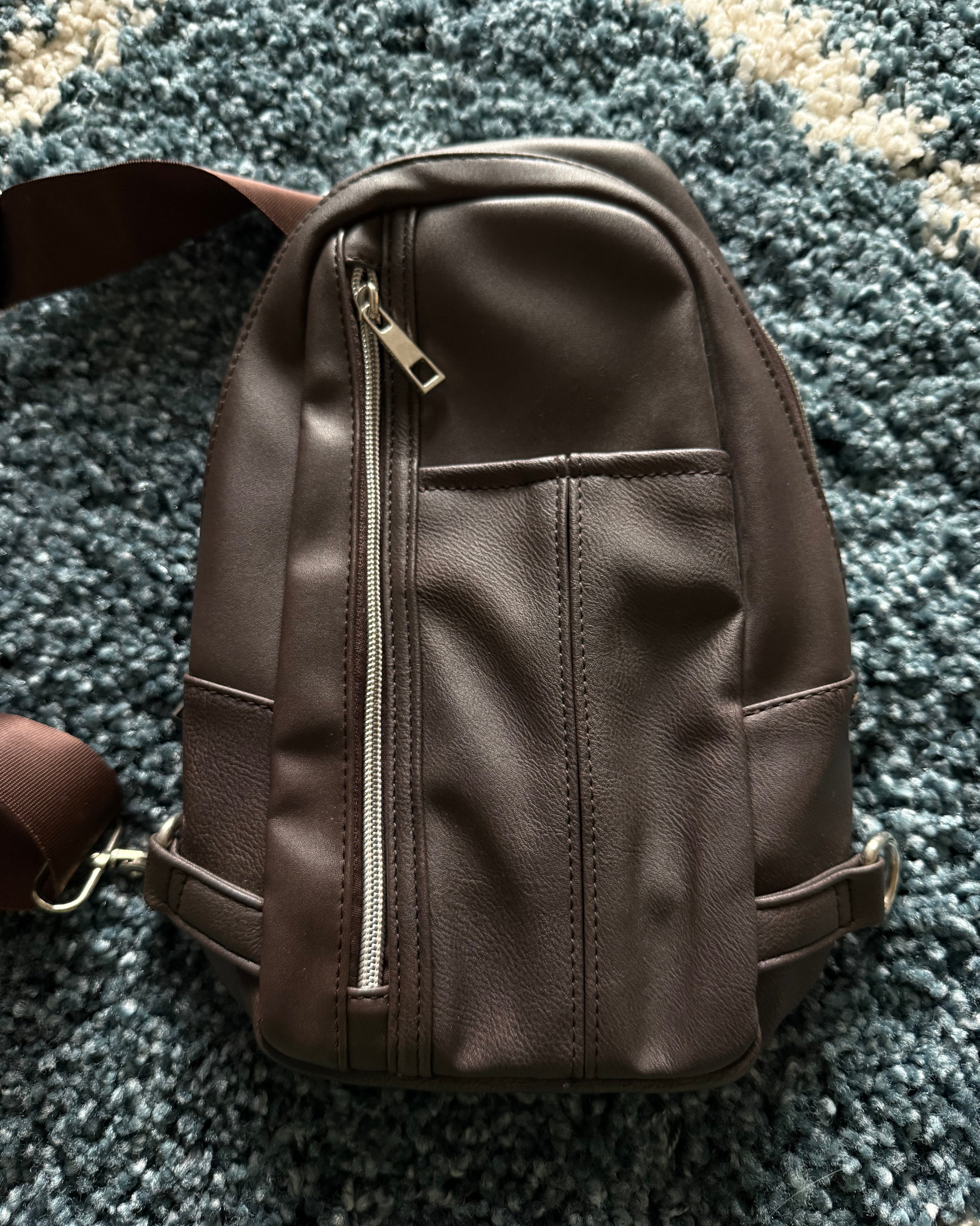 Rattle Trap Shoulder Leather Bag