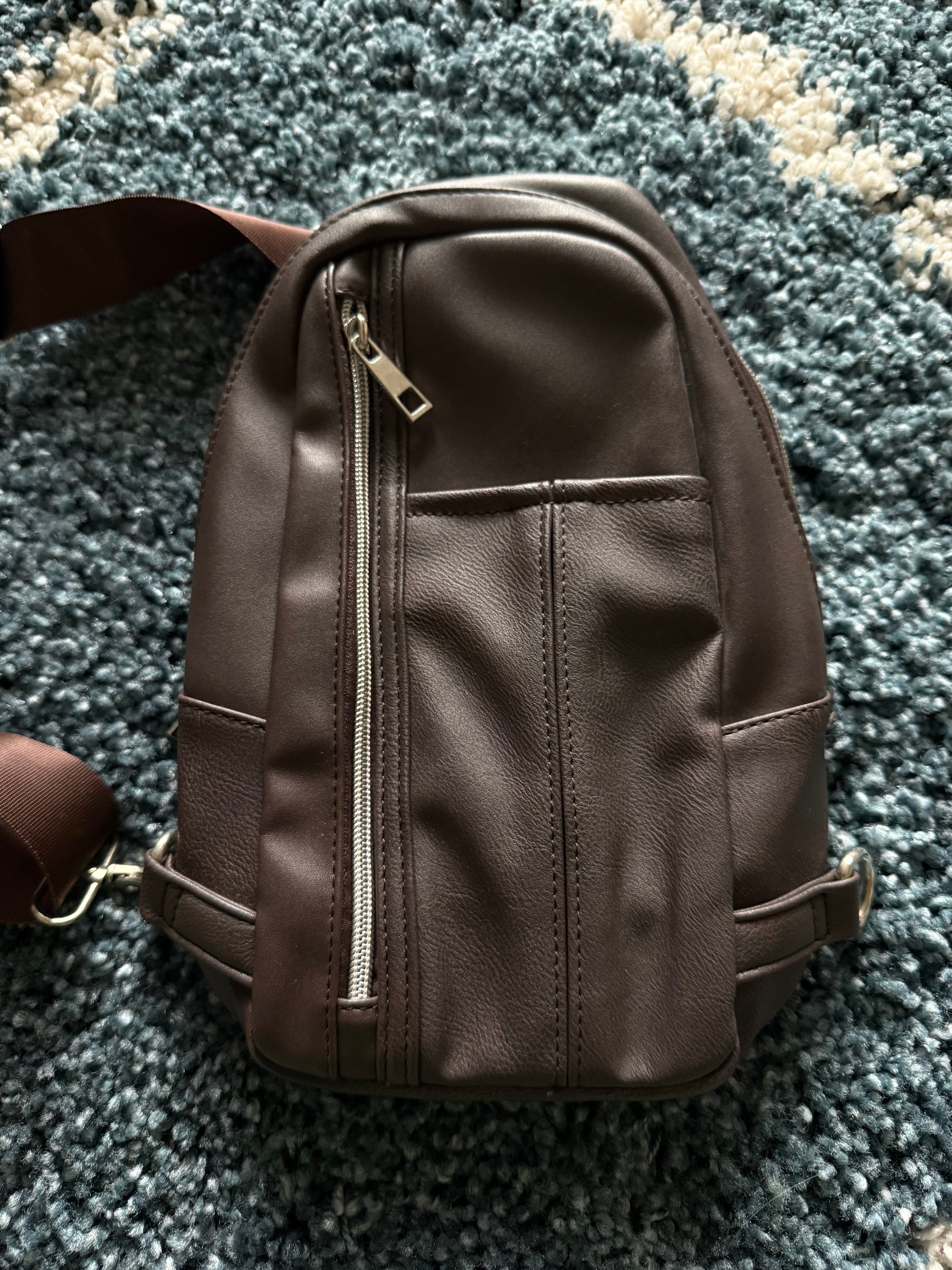 Rattle Trap Shoulder Leather Bag