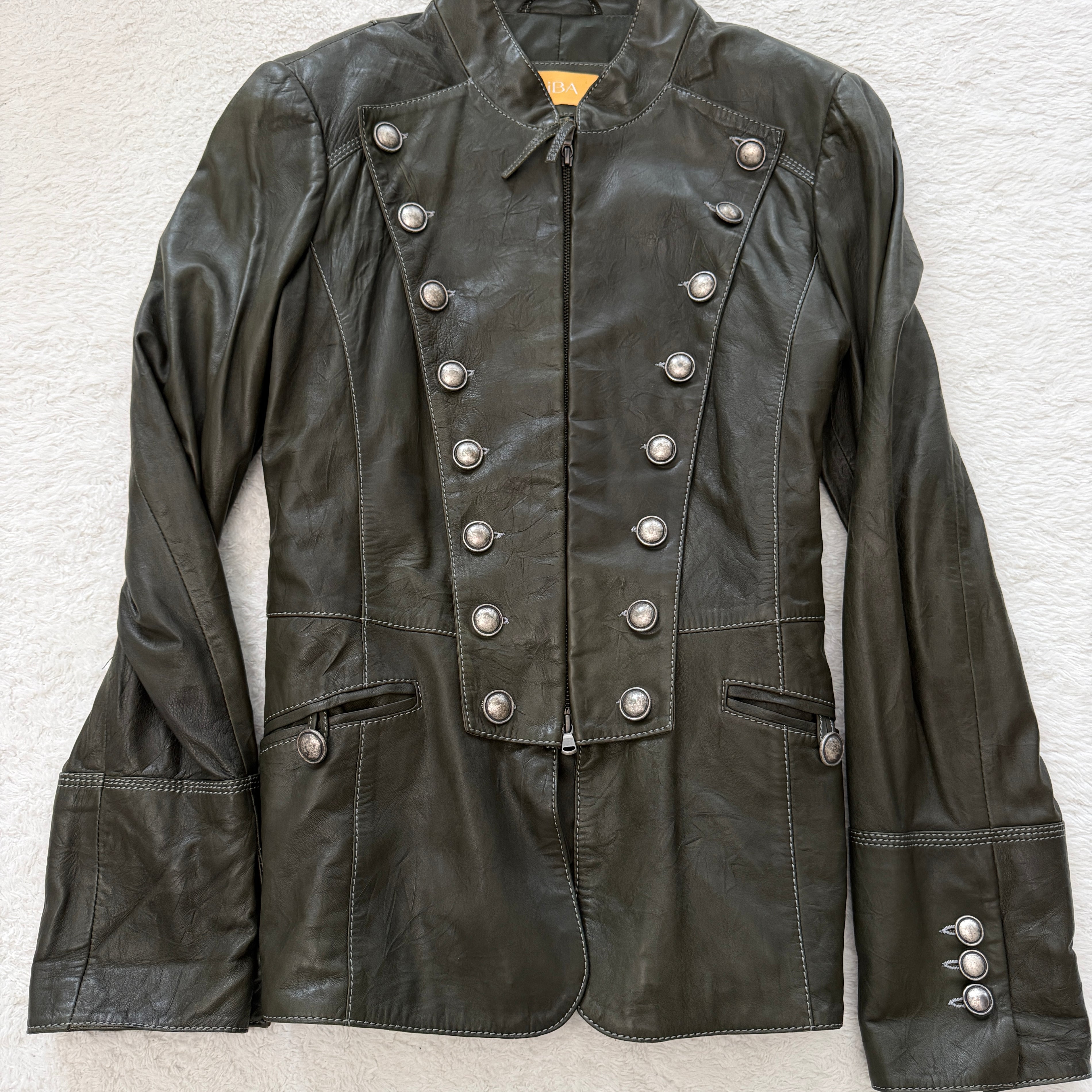 Napoleone Lamb Leather Jacket