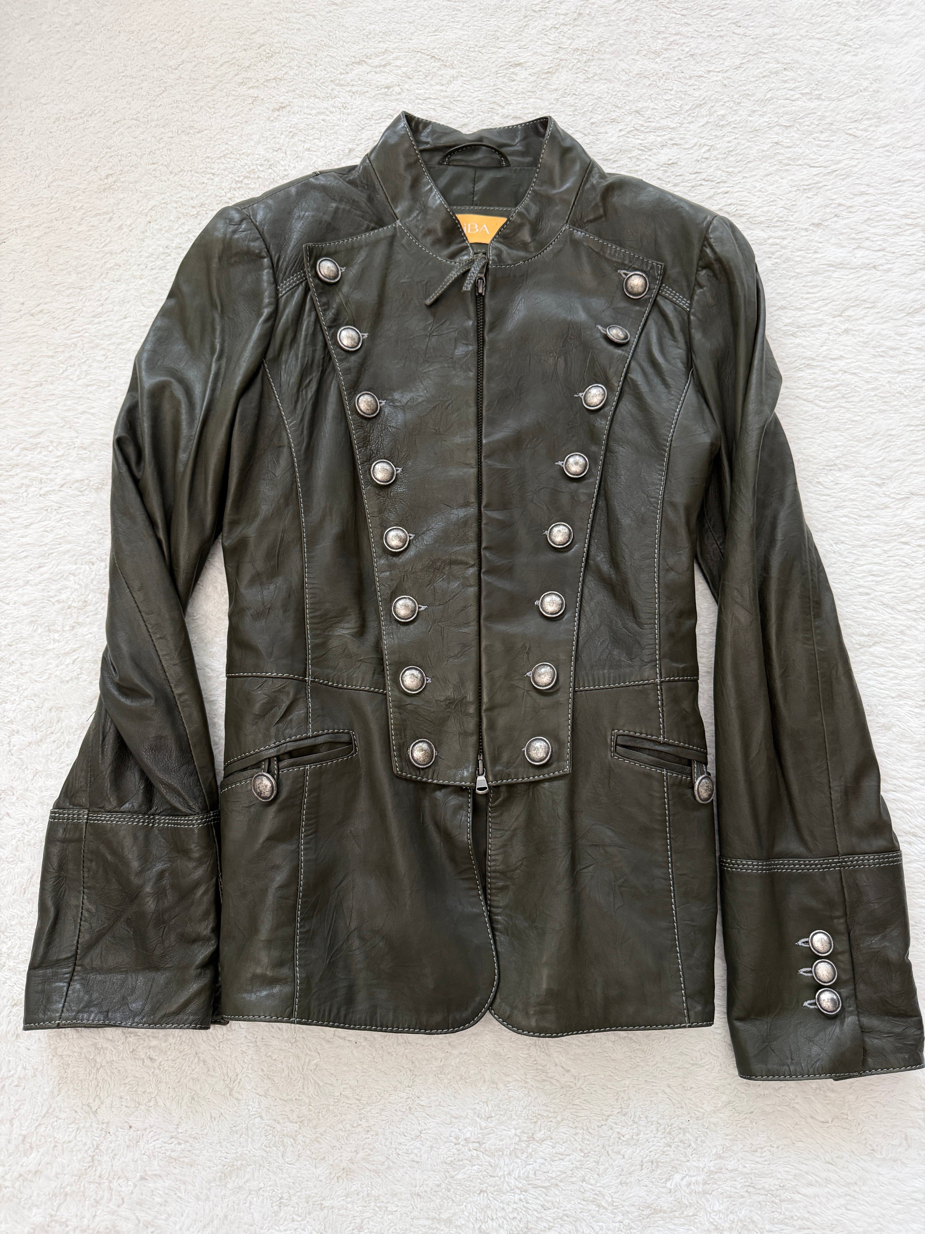 Napoleone Lamb Leather Jacket