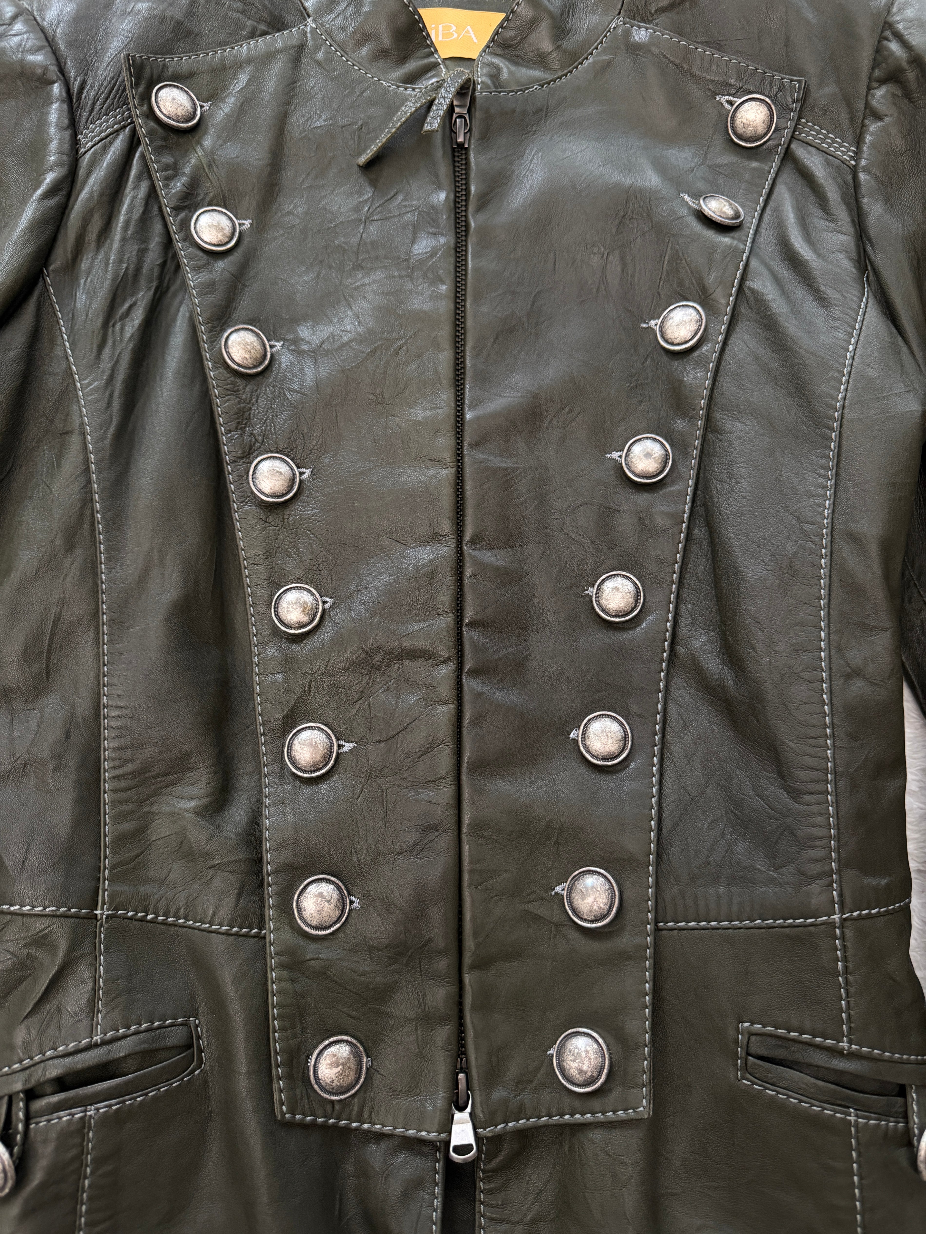Napoleone Lamb Leather Jacket
