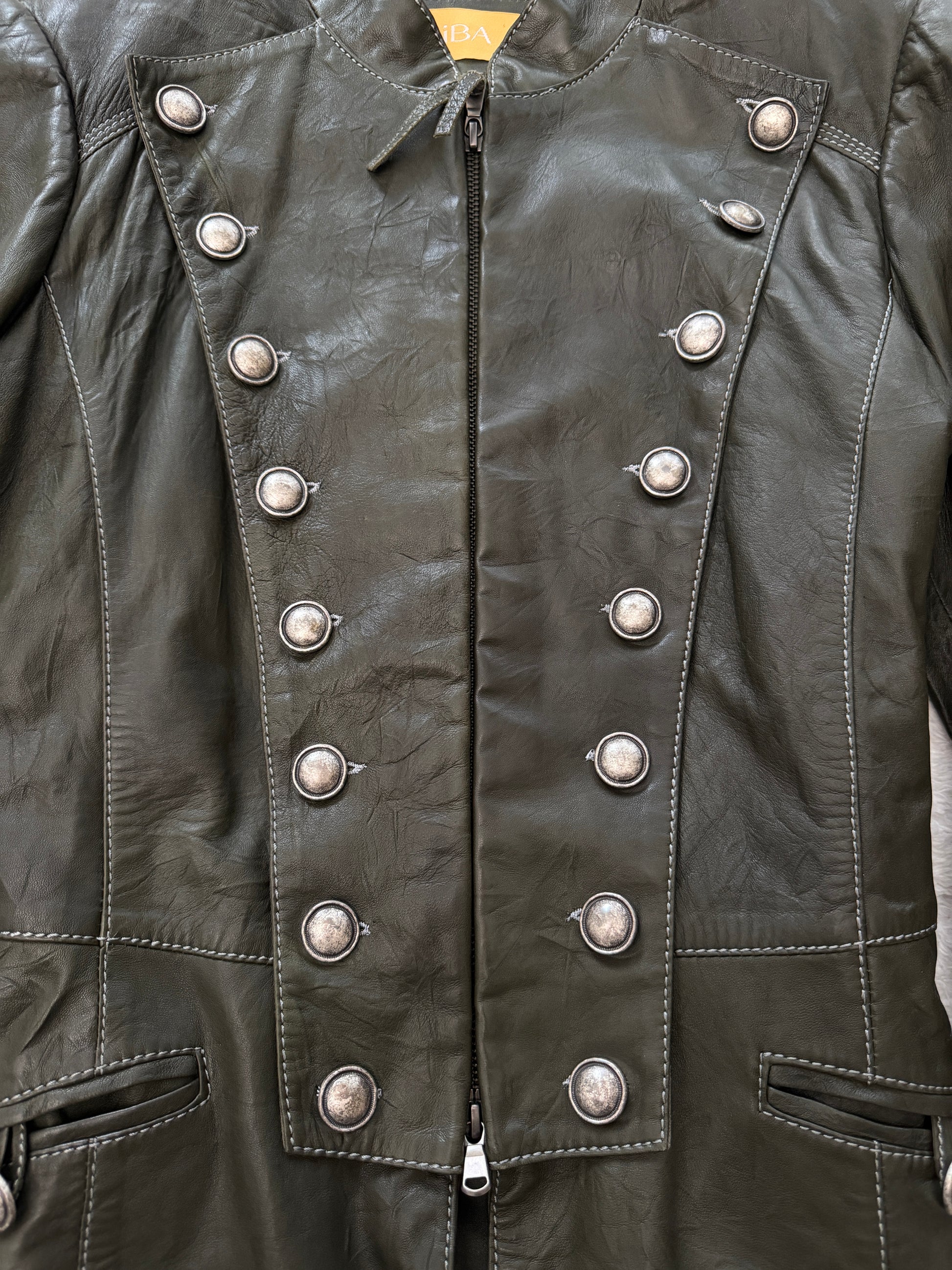 Napoleone Lamb Leather Jacket
