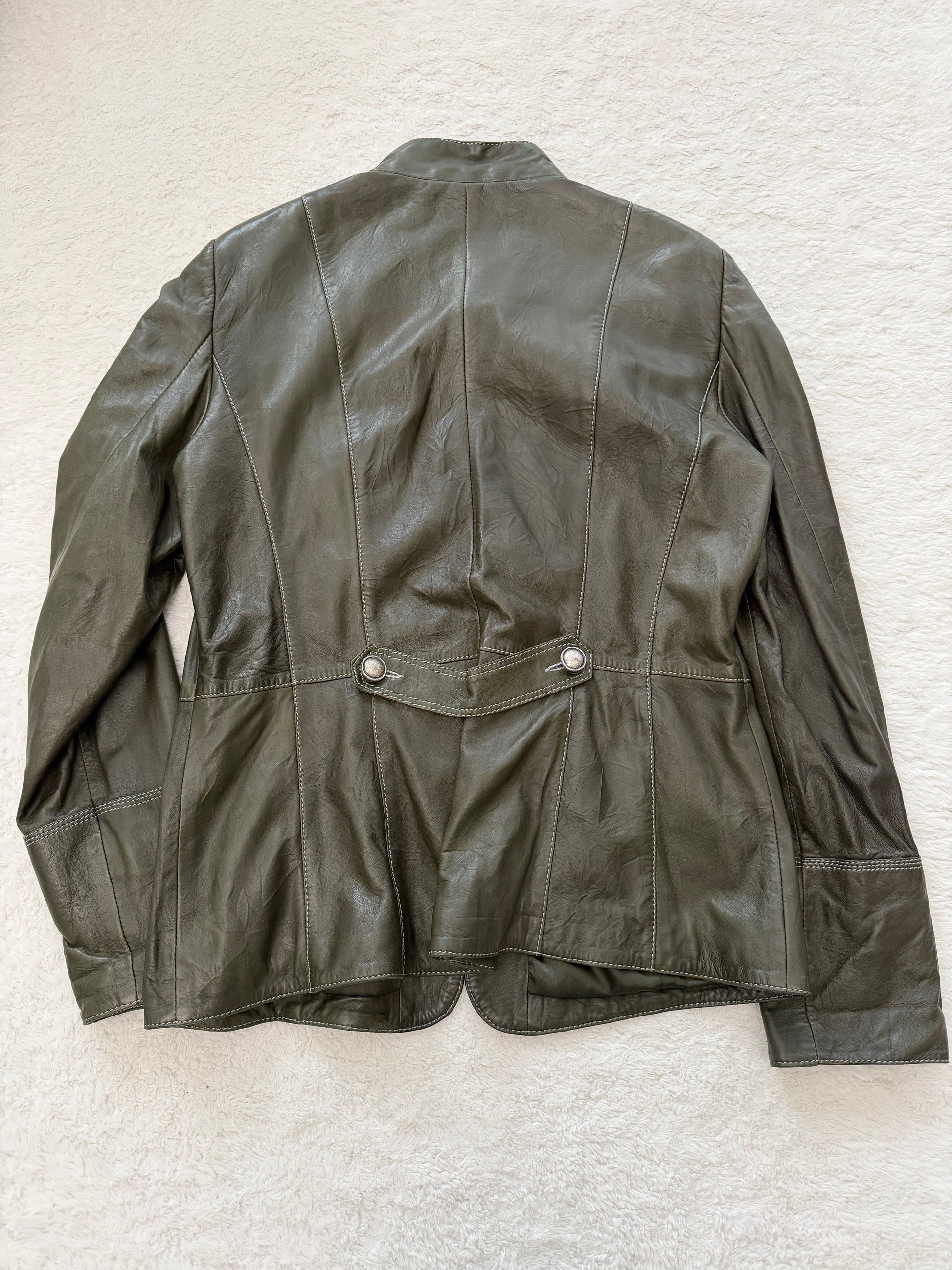 Napoleone Lamb Leather Jacket