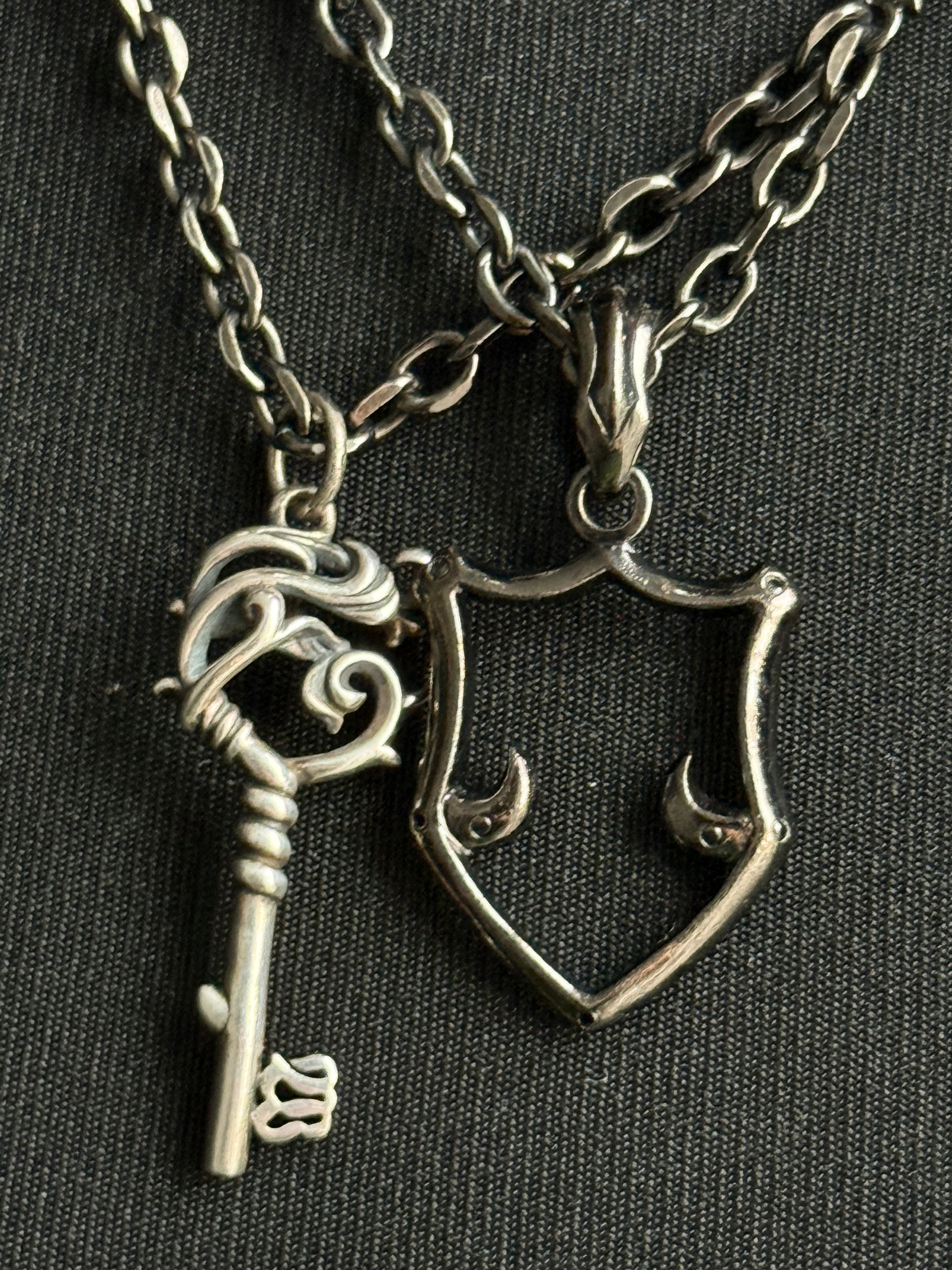 William Wallace Tribal Key Necklace