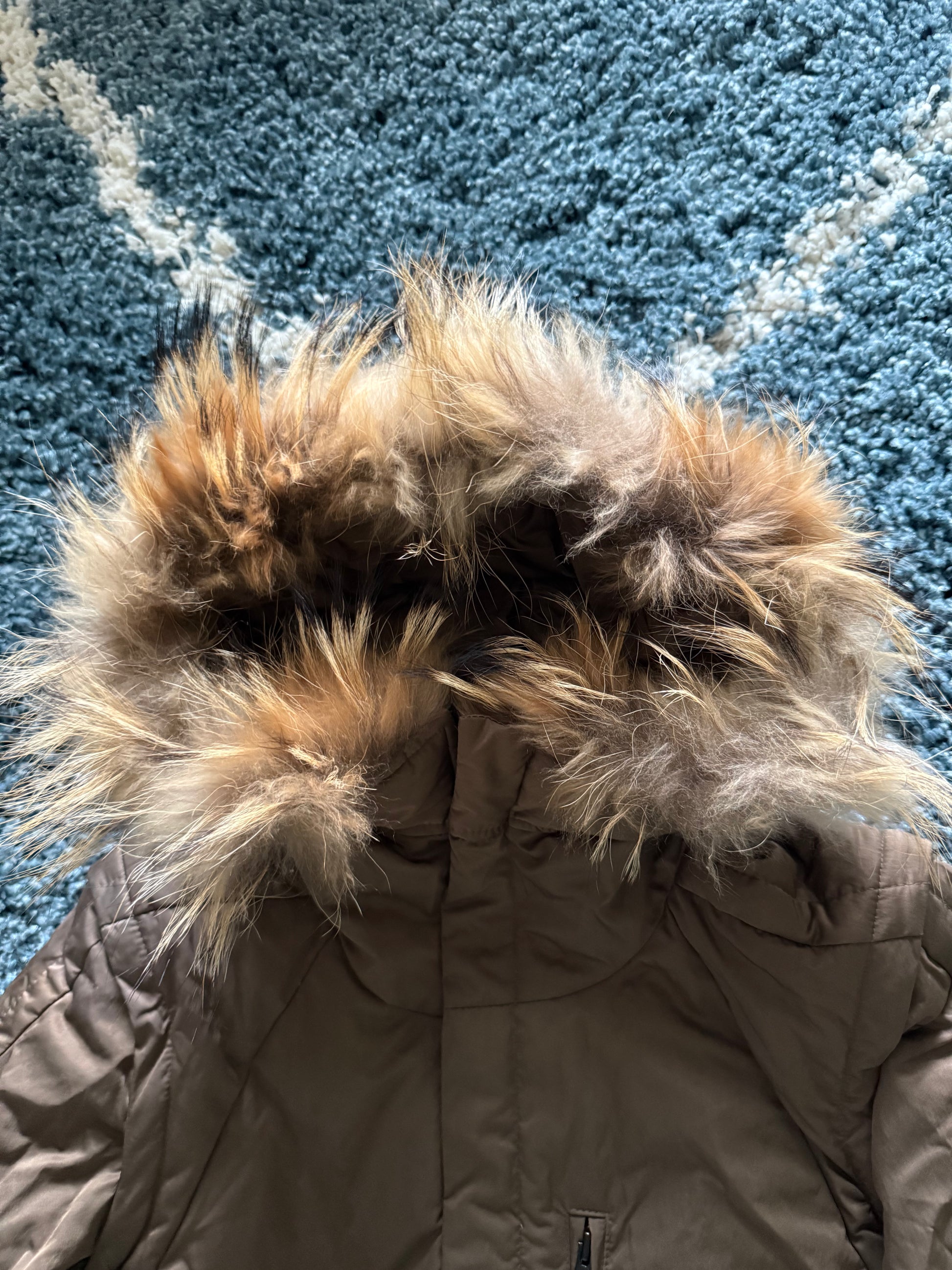 Schlussel Convertible Fur Puffer Jacket